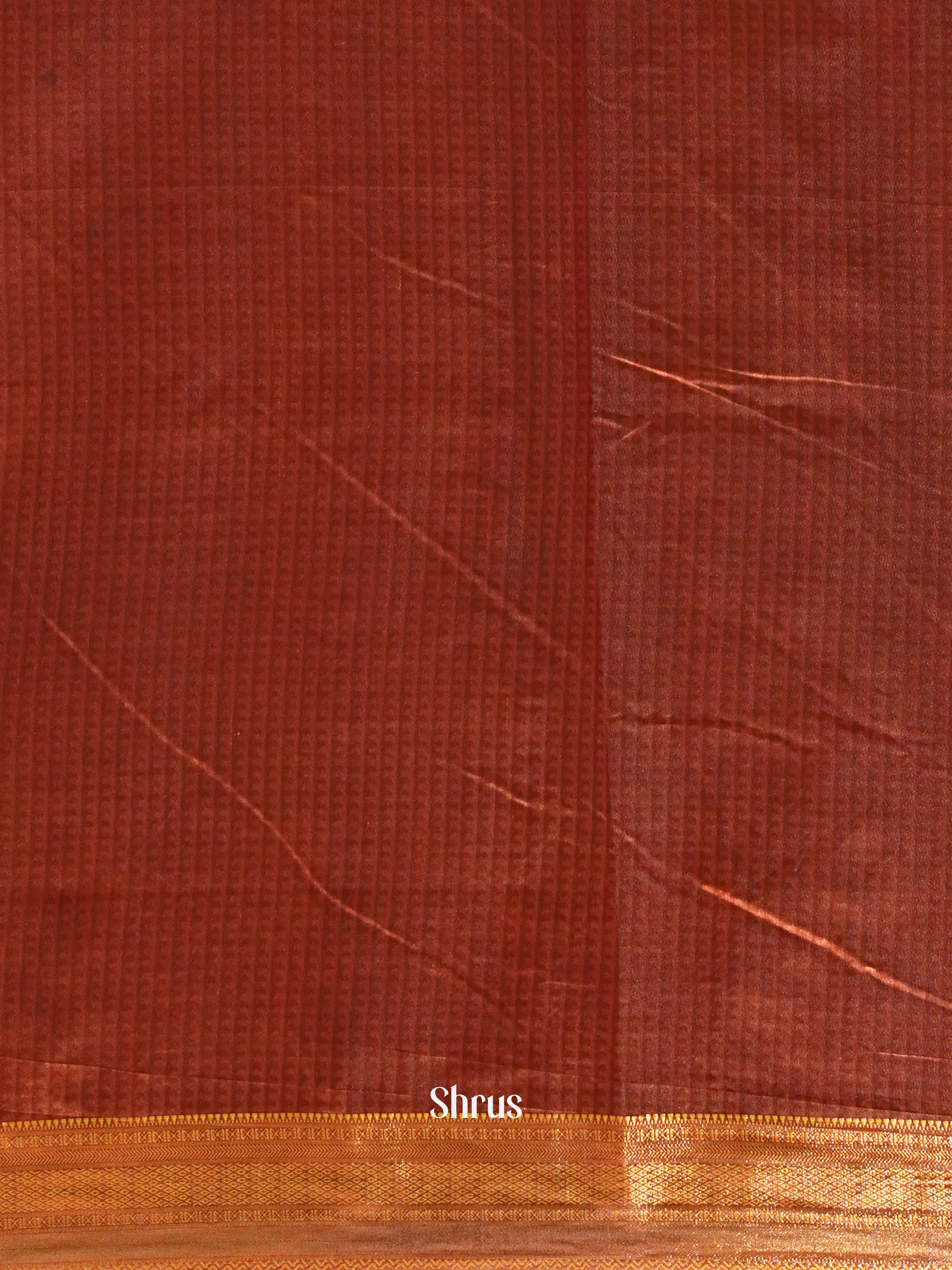 Black & Brown - Semi Patola Saree - Shop on ShrusEternity.com