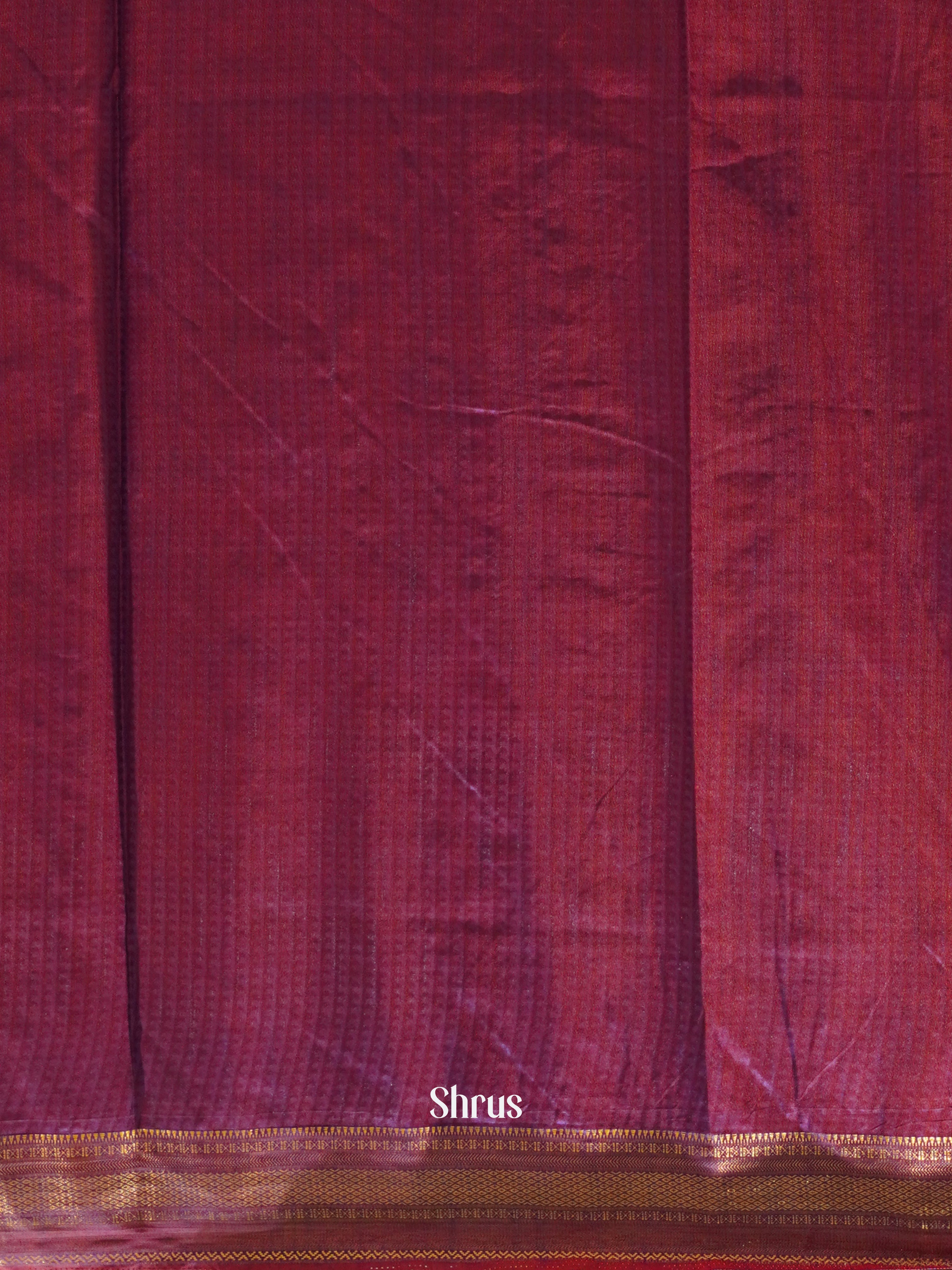 Pink & Purple - Semi Patola Saree - Shop on ShrusEternity.com