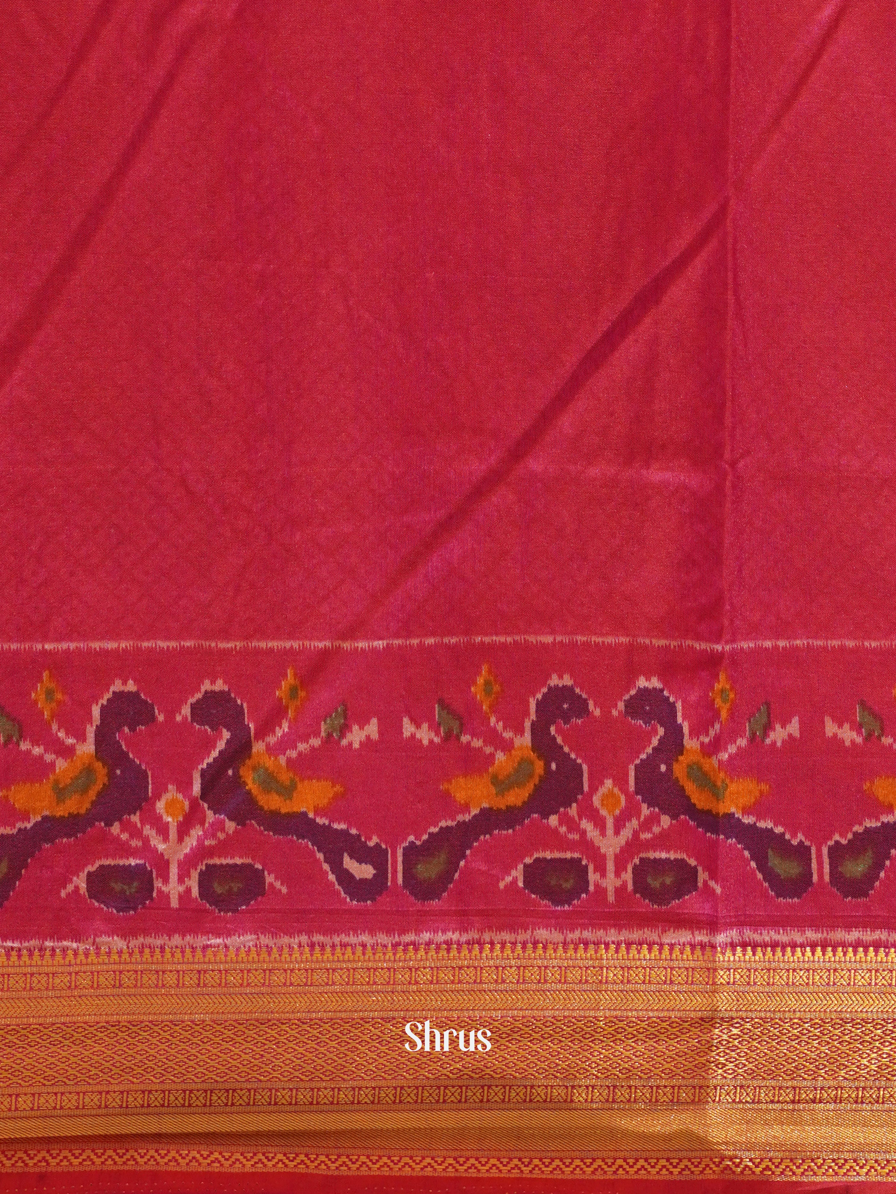 CFS03053 - Semi Patola Saree - Shop on ShrusEternity.com