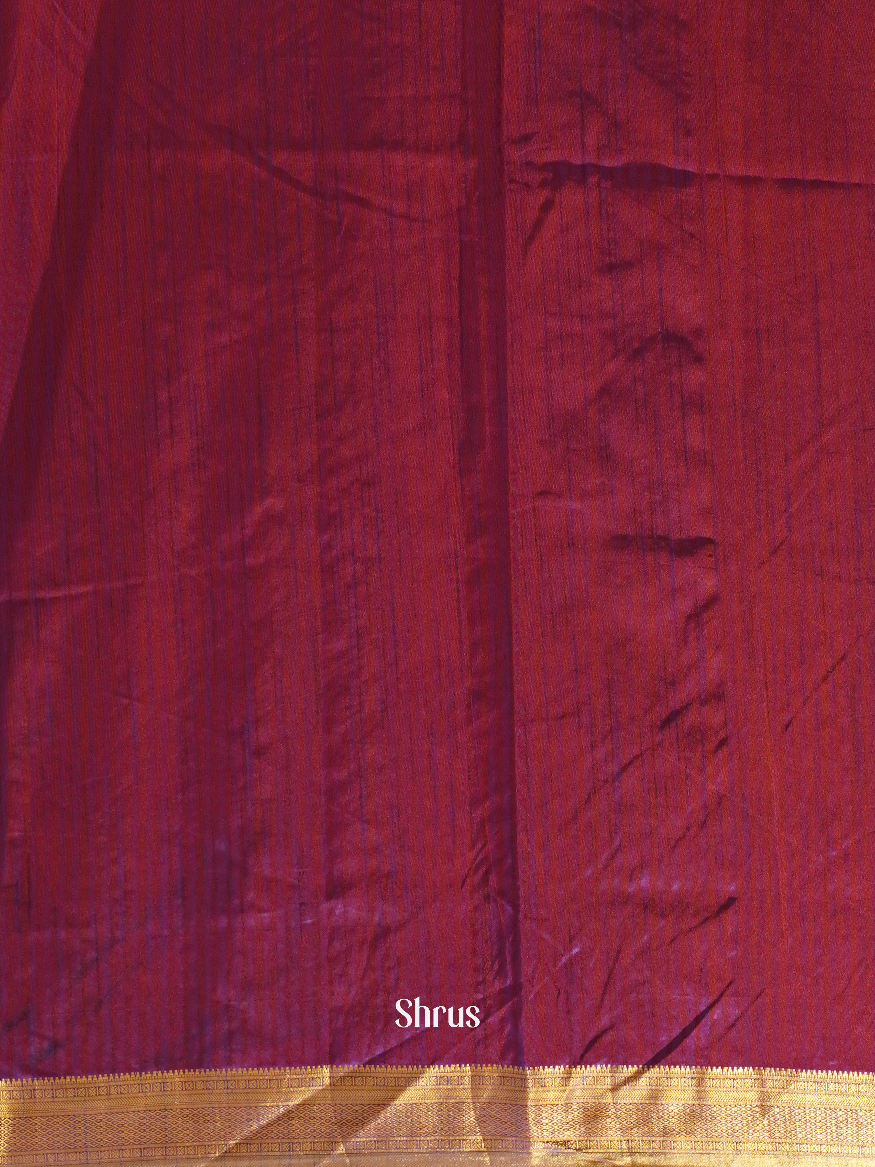 Pink & Purple - Semi Patola Saree - Shop on ShrusEternity.com