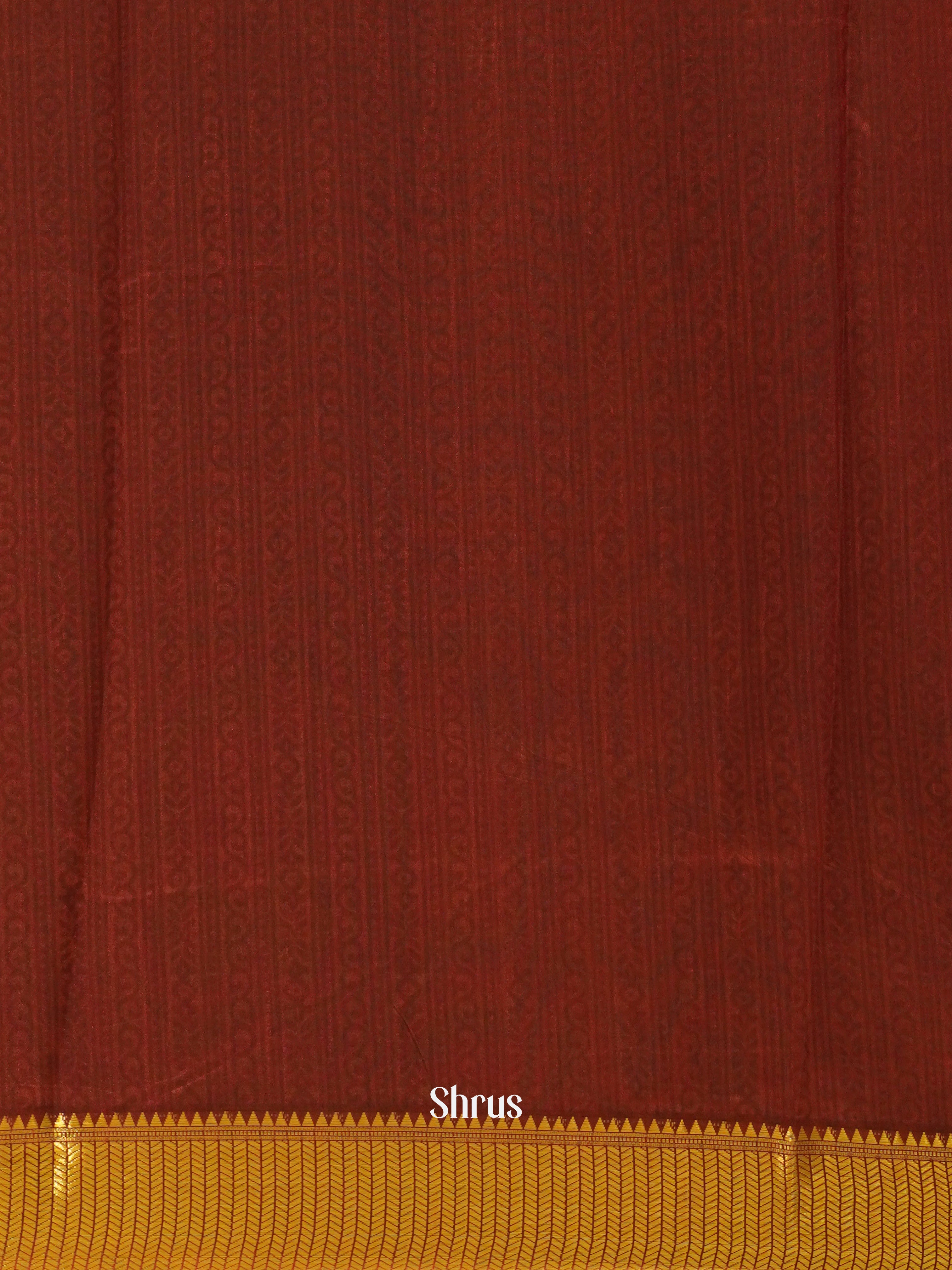 Black & Maroon - Semi Patola Saree - Shop on ShrusEternity.com