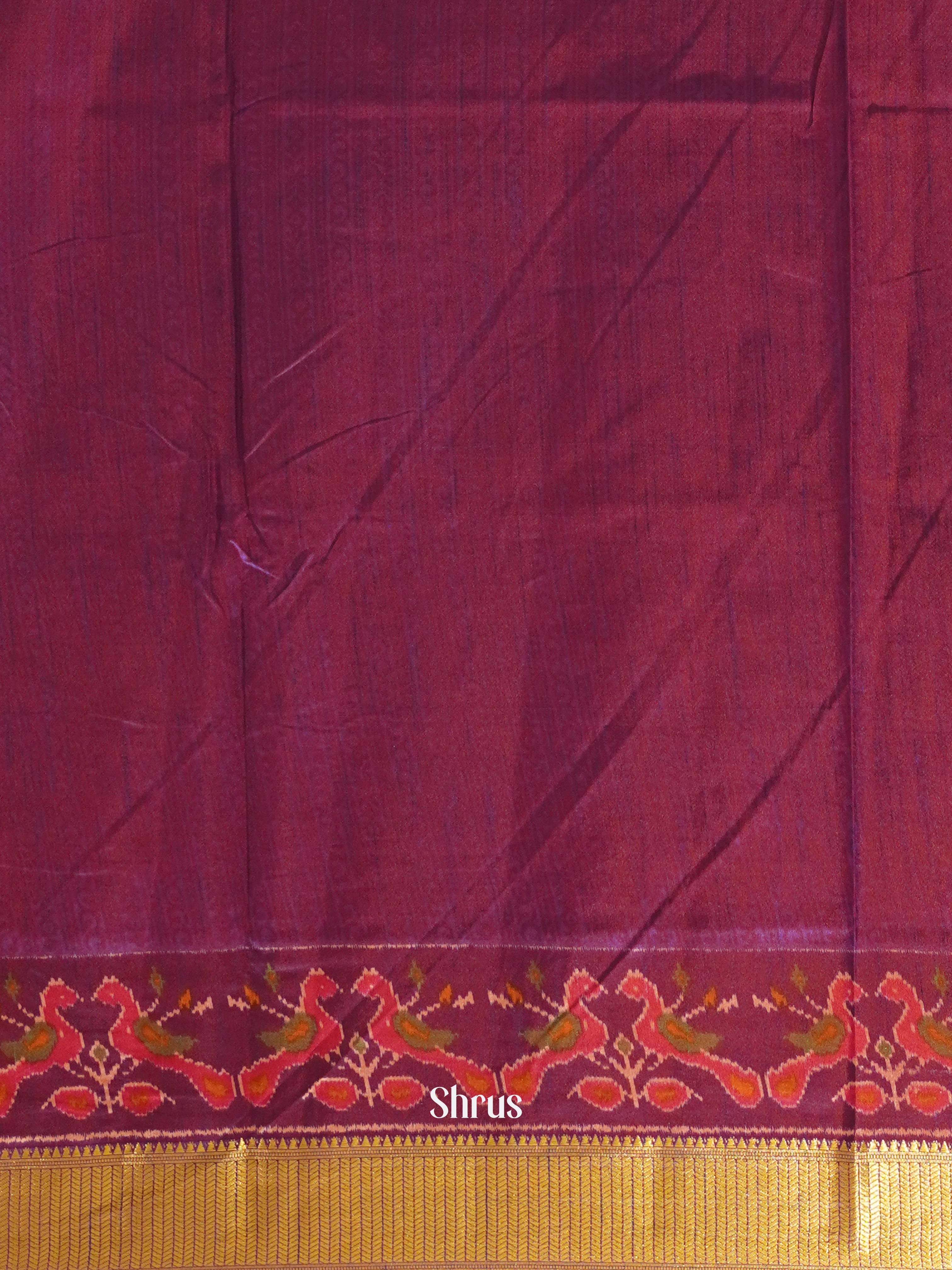 CFS03103 - Semi Patola Saree - Shop on ShrusEternity.com