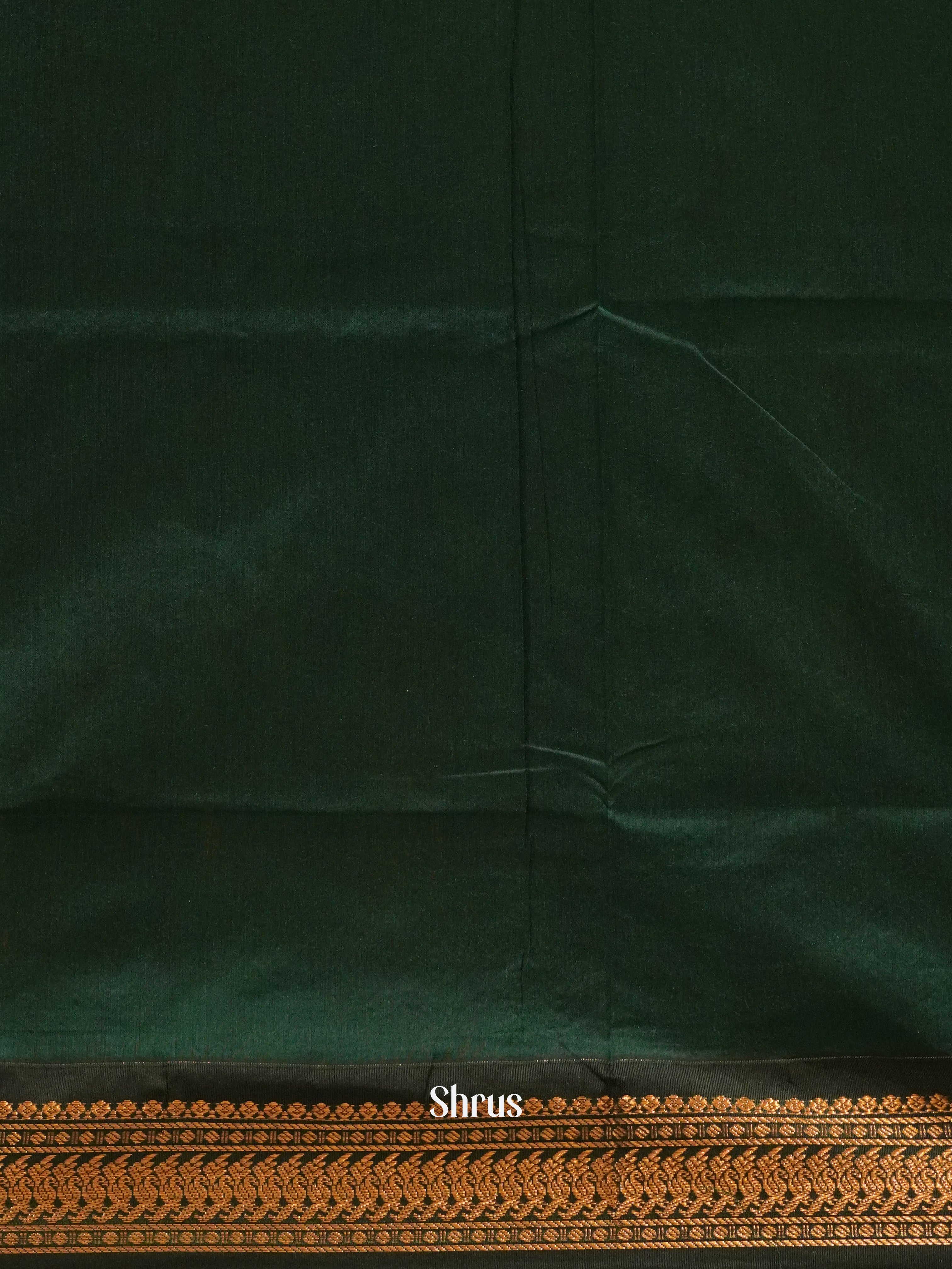 Mathulir Green & Green - Kalyani Cotton Saree - Shop on ShrusEternity.com