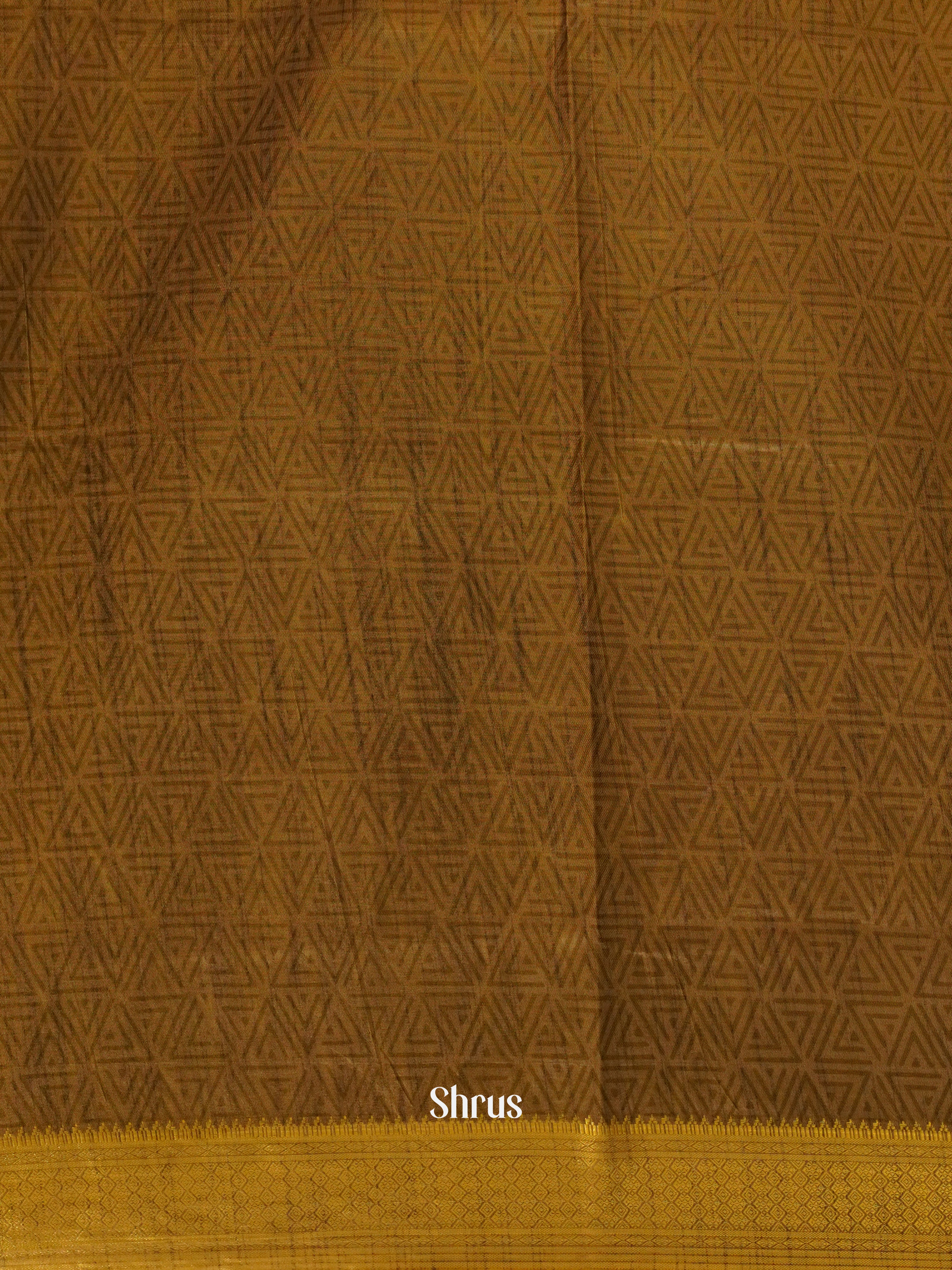 Pink & Brown - Semi Patola Saree - Shop on ShrusEternity.com