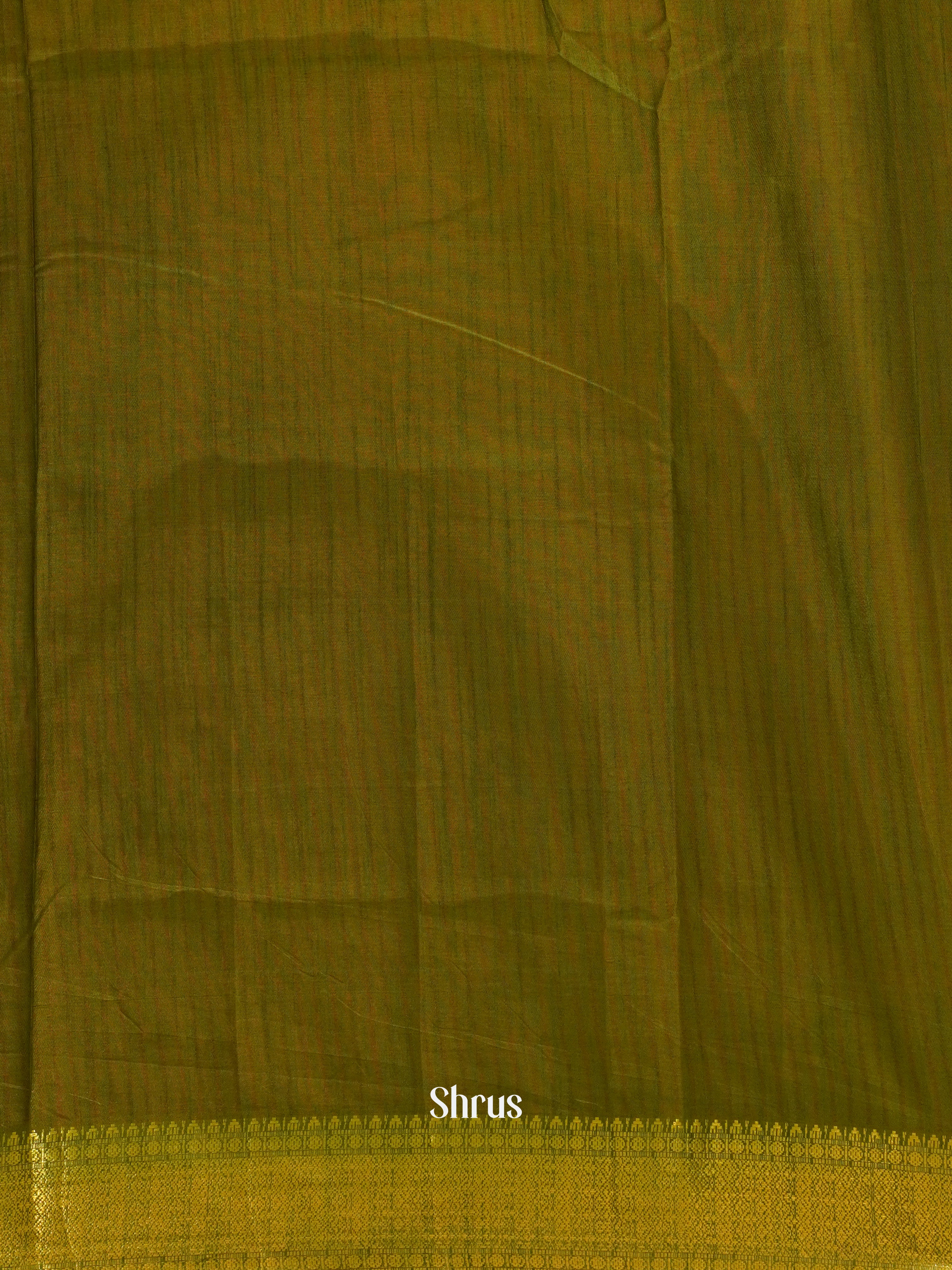 Pink & Green - Semi Patola Saree - Shop on ShrusEternity.com