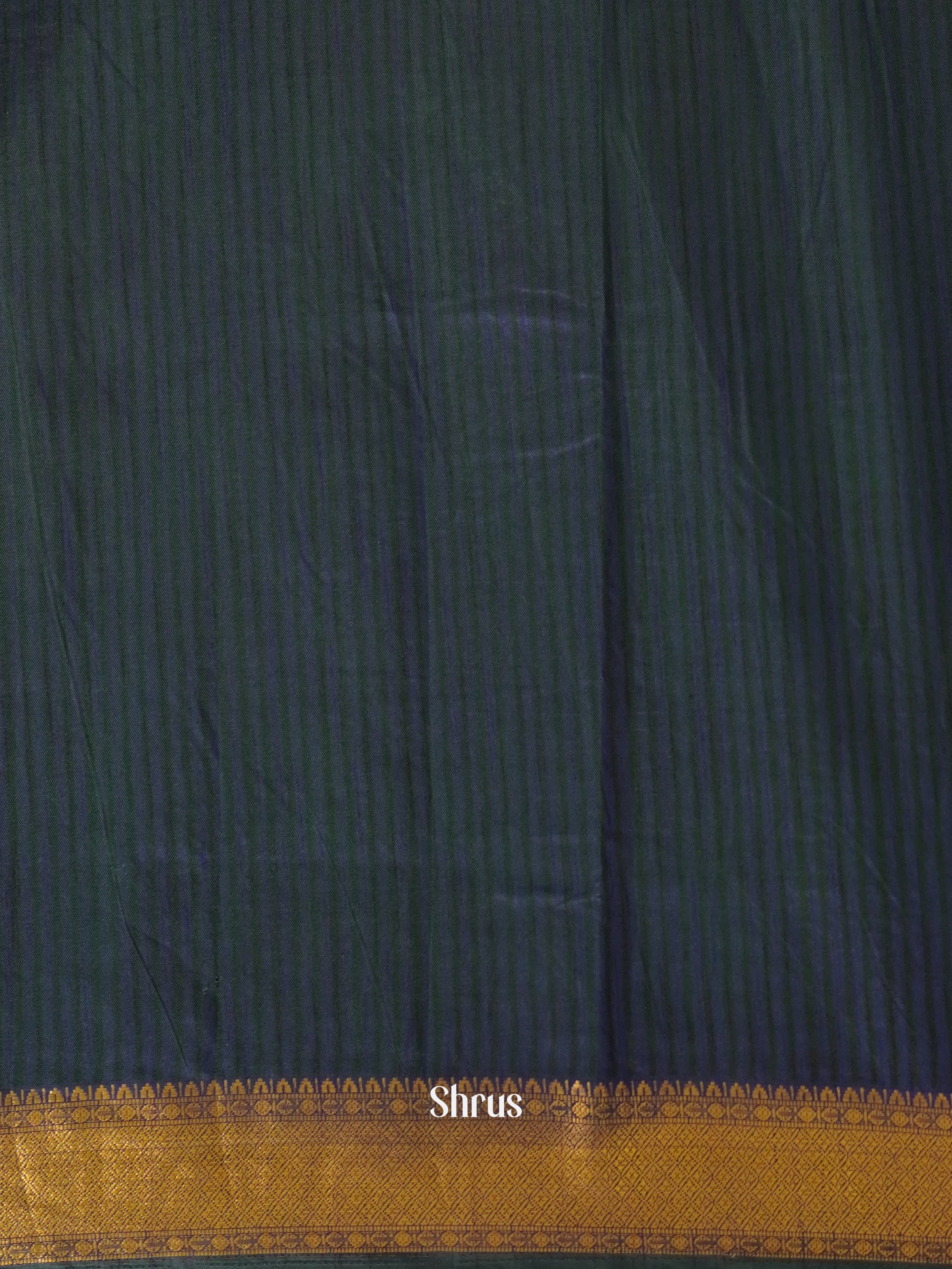 Green & Blue - Semi Patola Saree - Shop on ShrusEternity.com