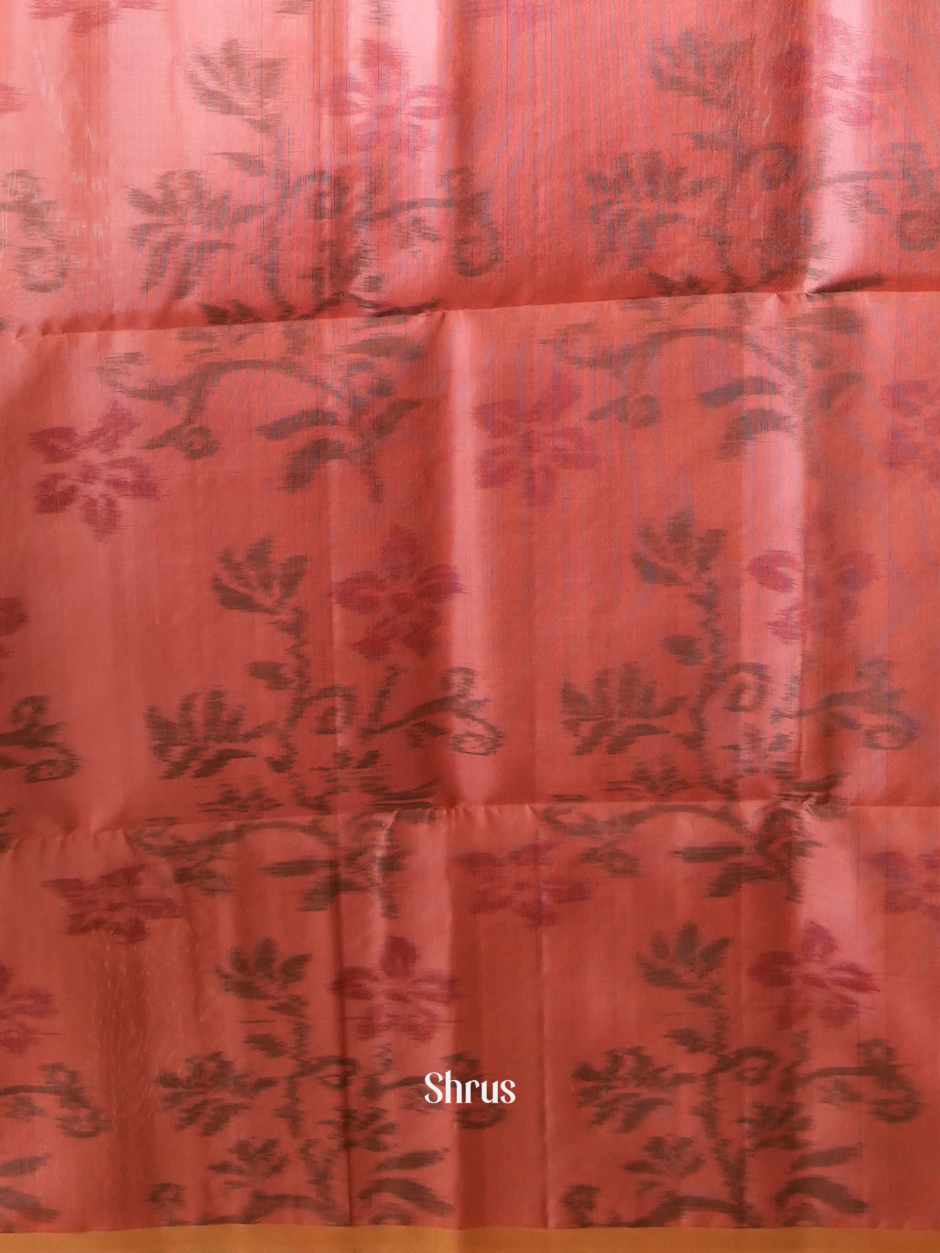 Black & Pink - Soft Silk Saree - Shop on ShrusEternity.com