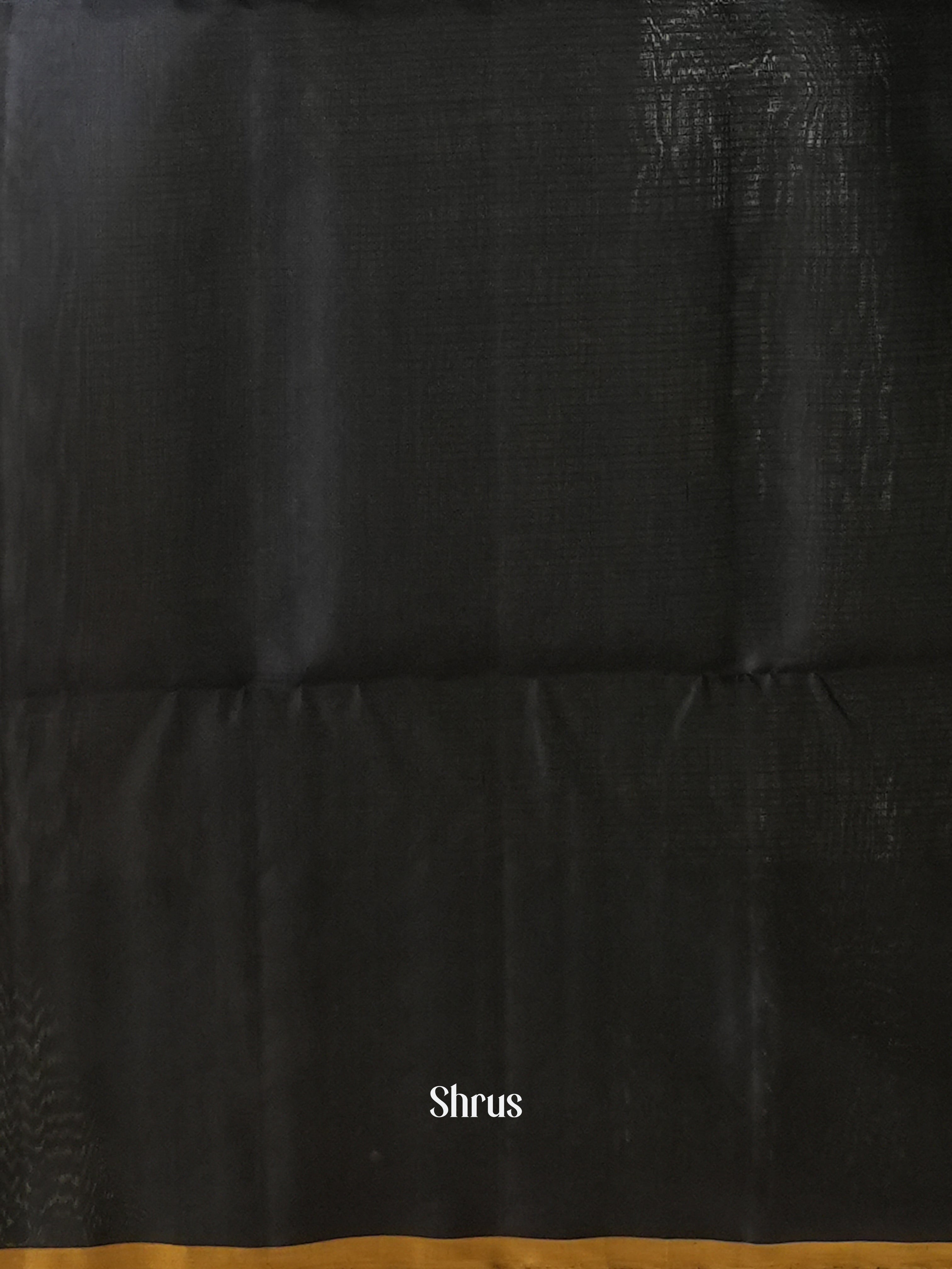Grey & Black - Soft Silk Saree - Shop on ShrusEternity.com