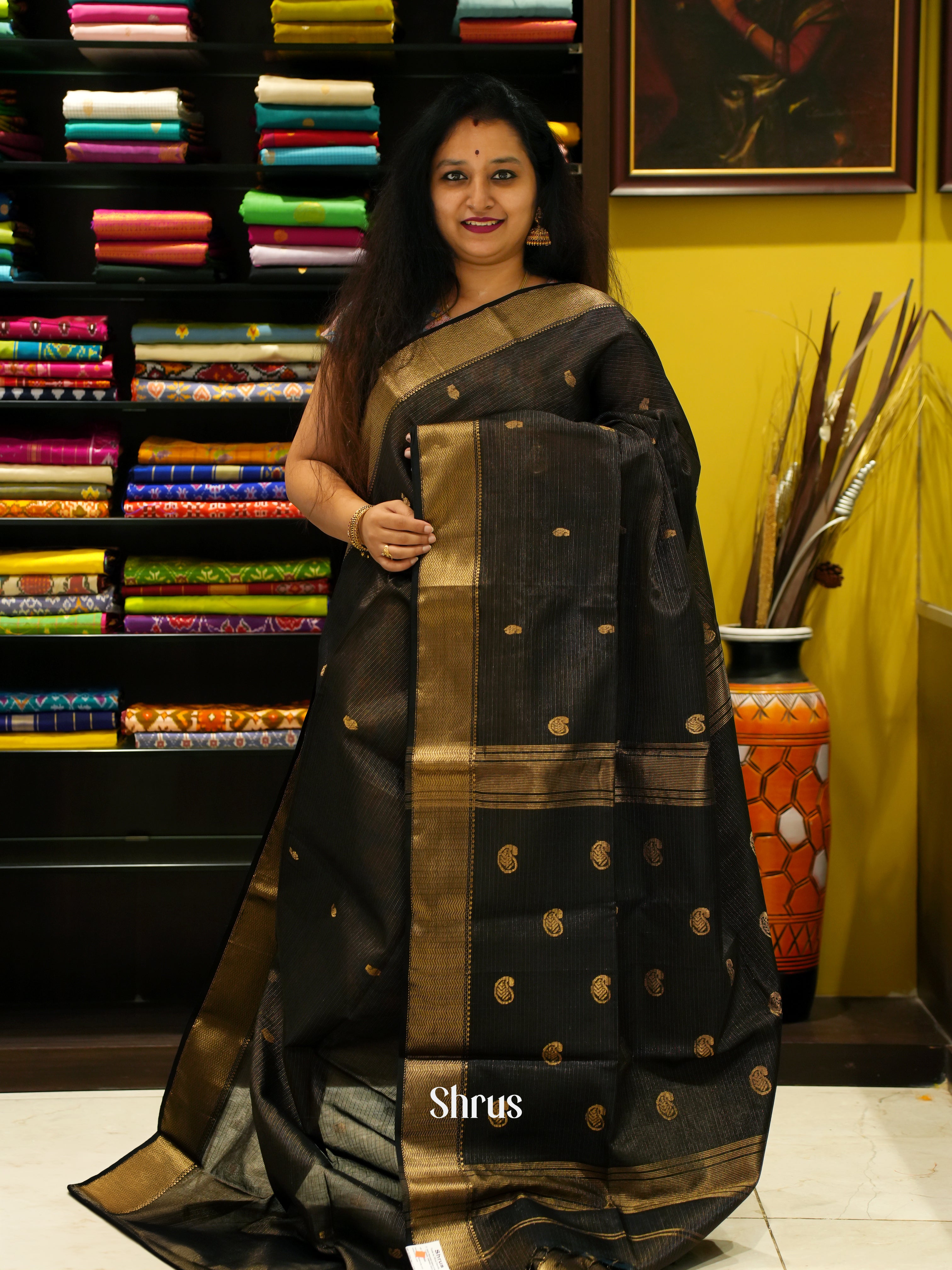 CFS04048 - Maheshwari silkcotton Saree - Shop on ShrusEternity.com
