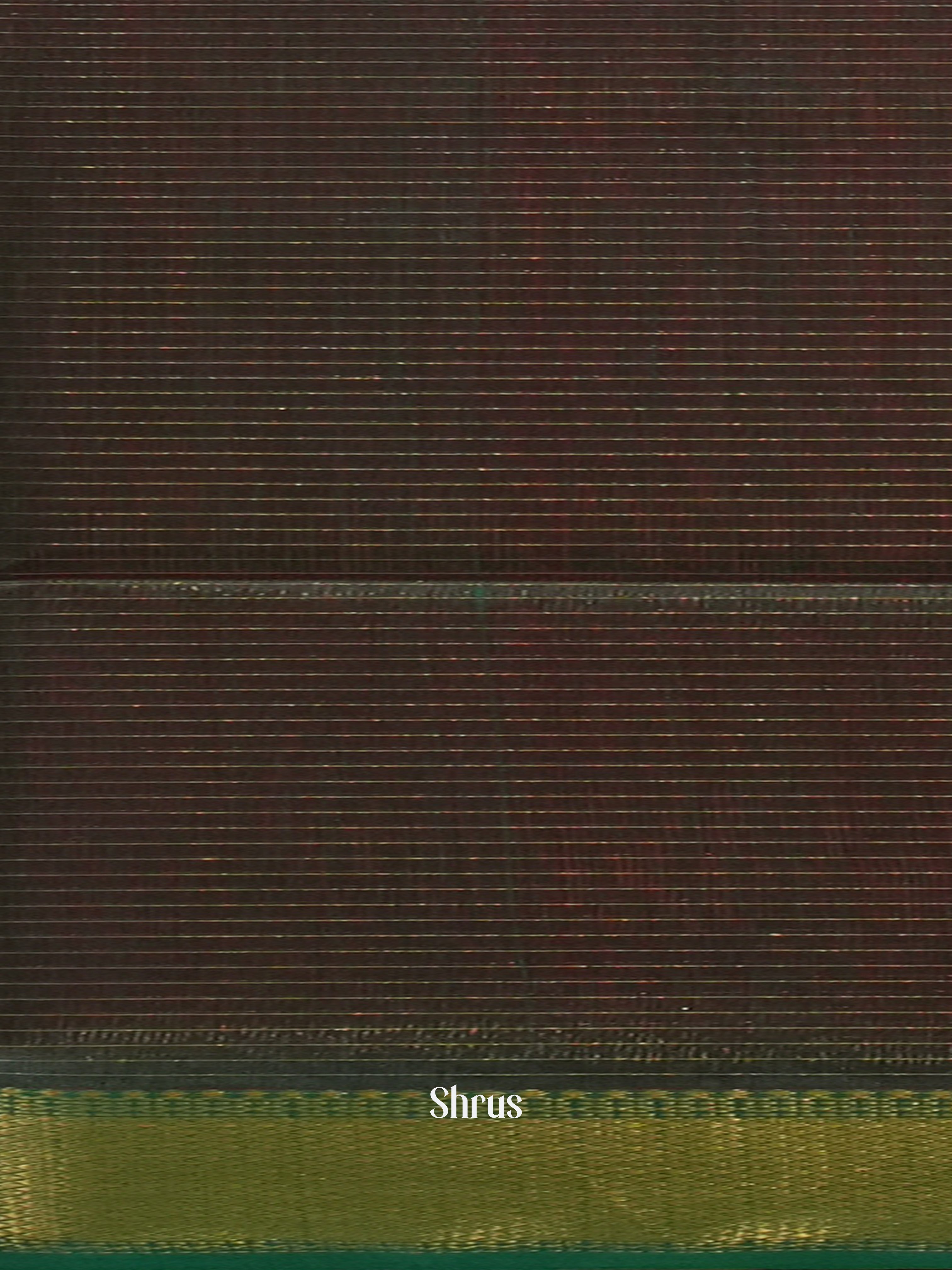 Majenta & Green - Maheshwari silkcotton Saree - Shop on ShrusEternity.com