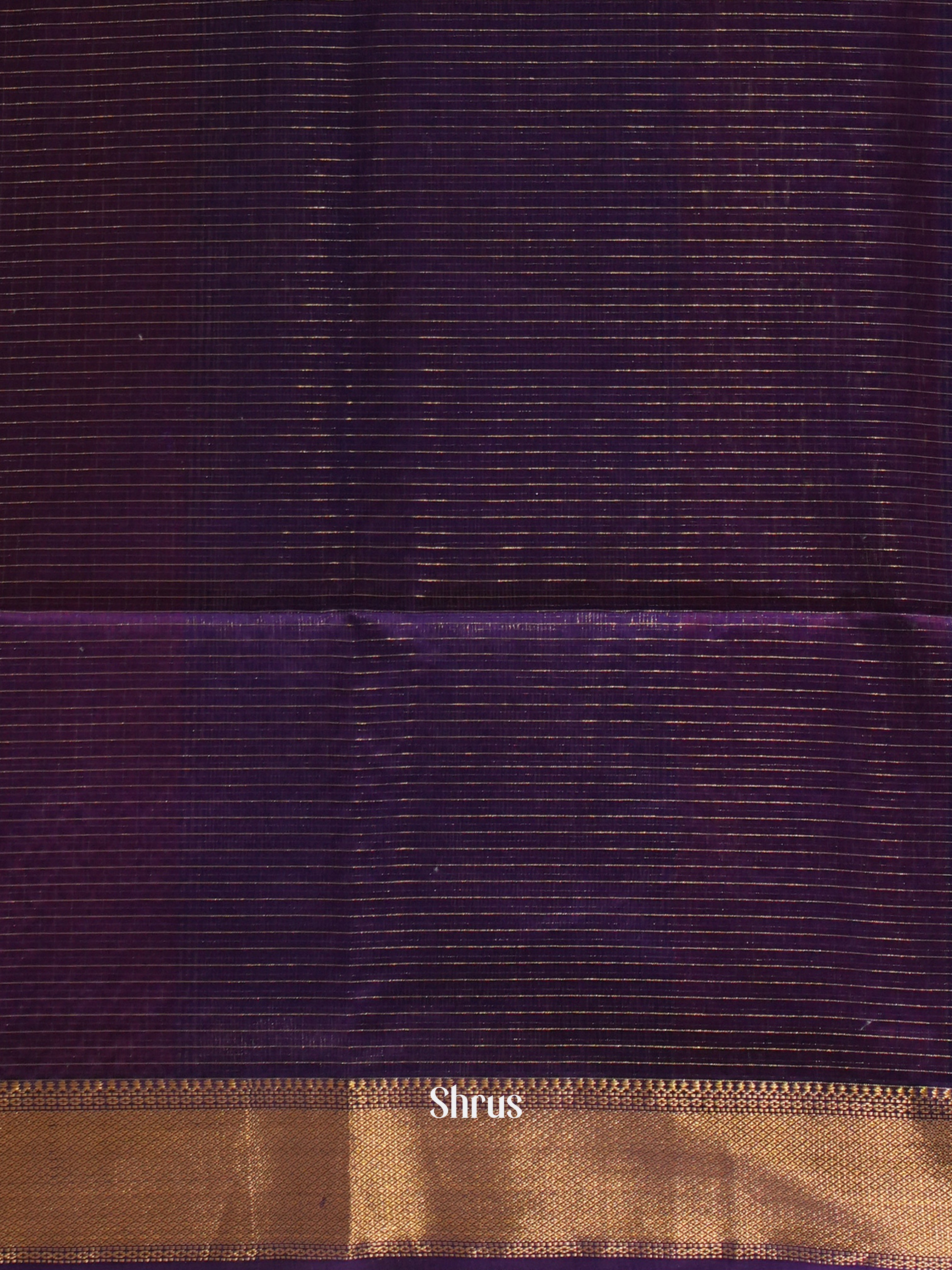 Majenta & Purple - Maheshwari silkcotton Saree - Shop on ShrusEternity.com