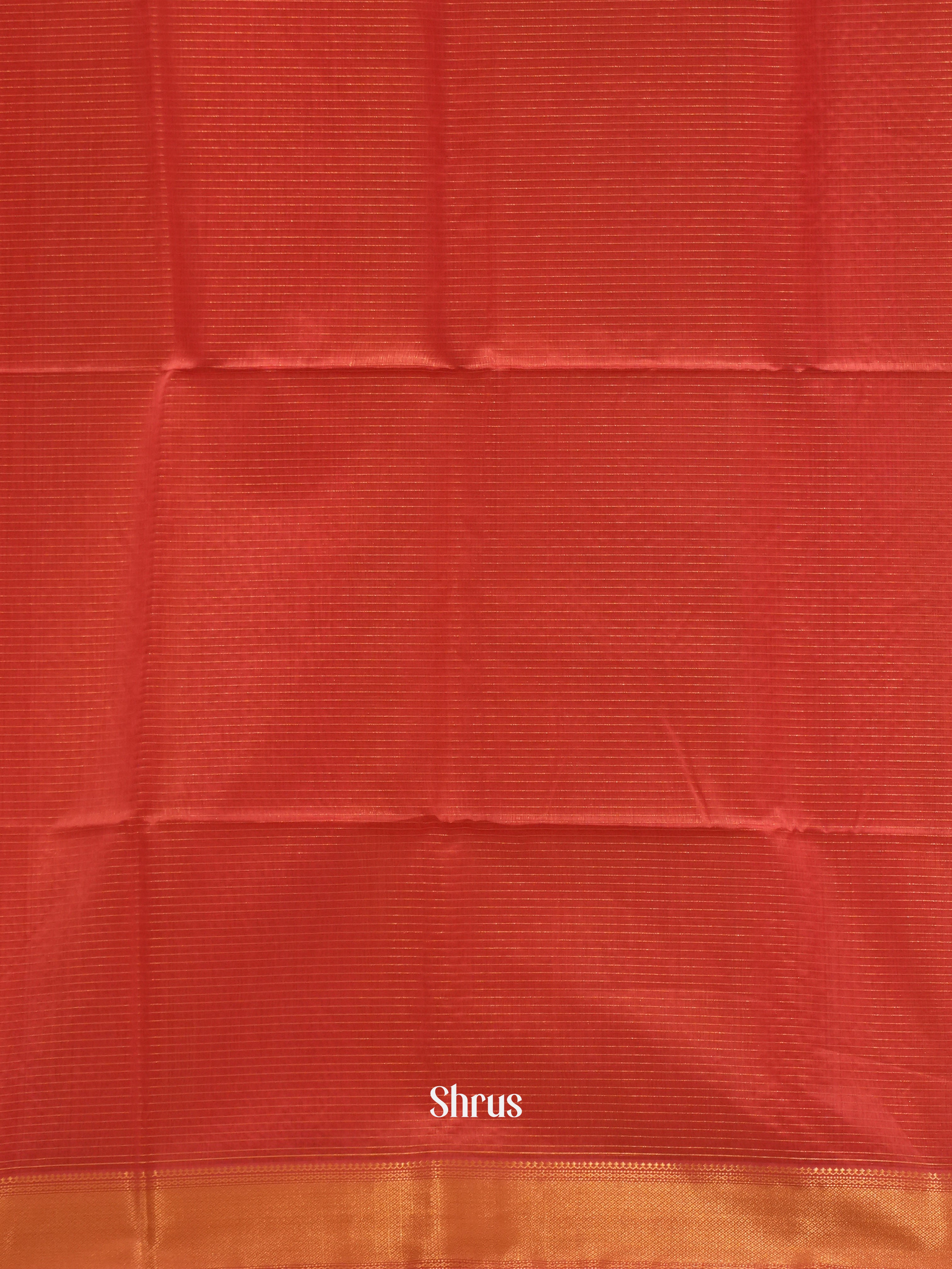 Pink(single Tone) - Maheshwari silkcotton Saree - Shop on ShrusEternity.com