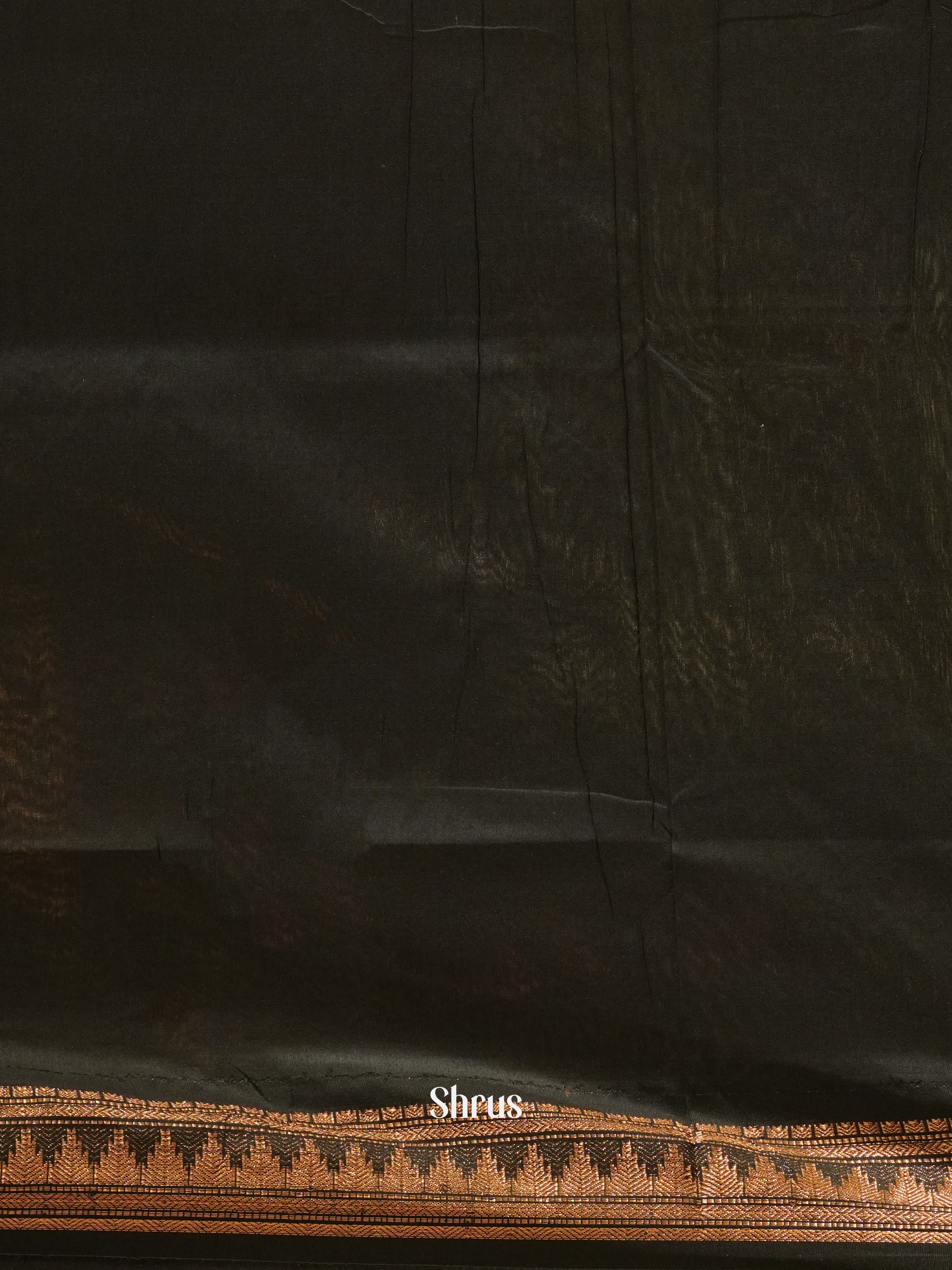 Blue & Black - Kalyani Cotton - Shop on ShrusEternity.com