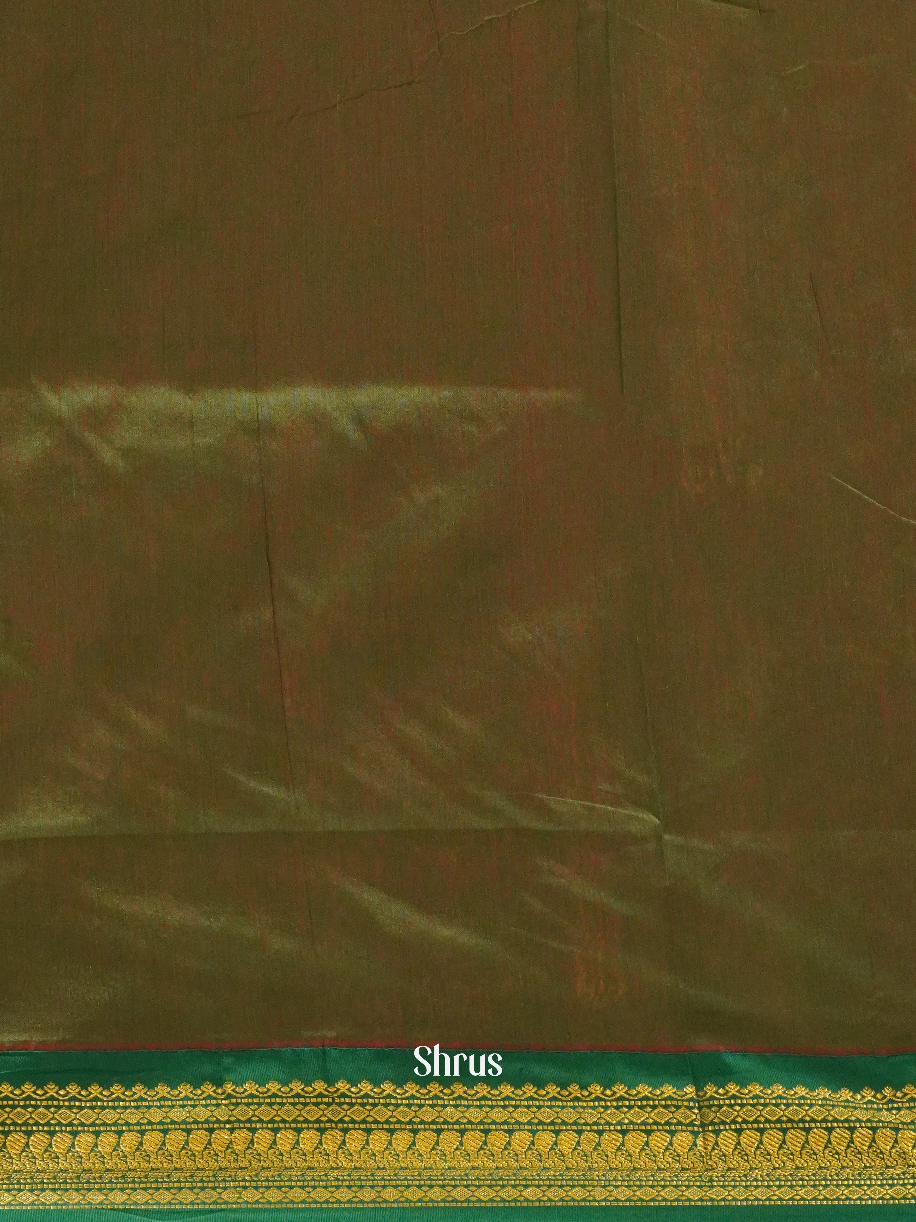 Mambazha Yellow & Green - Kalyani Cotton - Shop on ShrusEternity.com