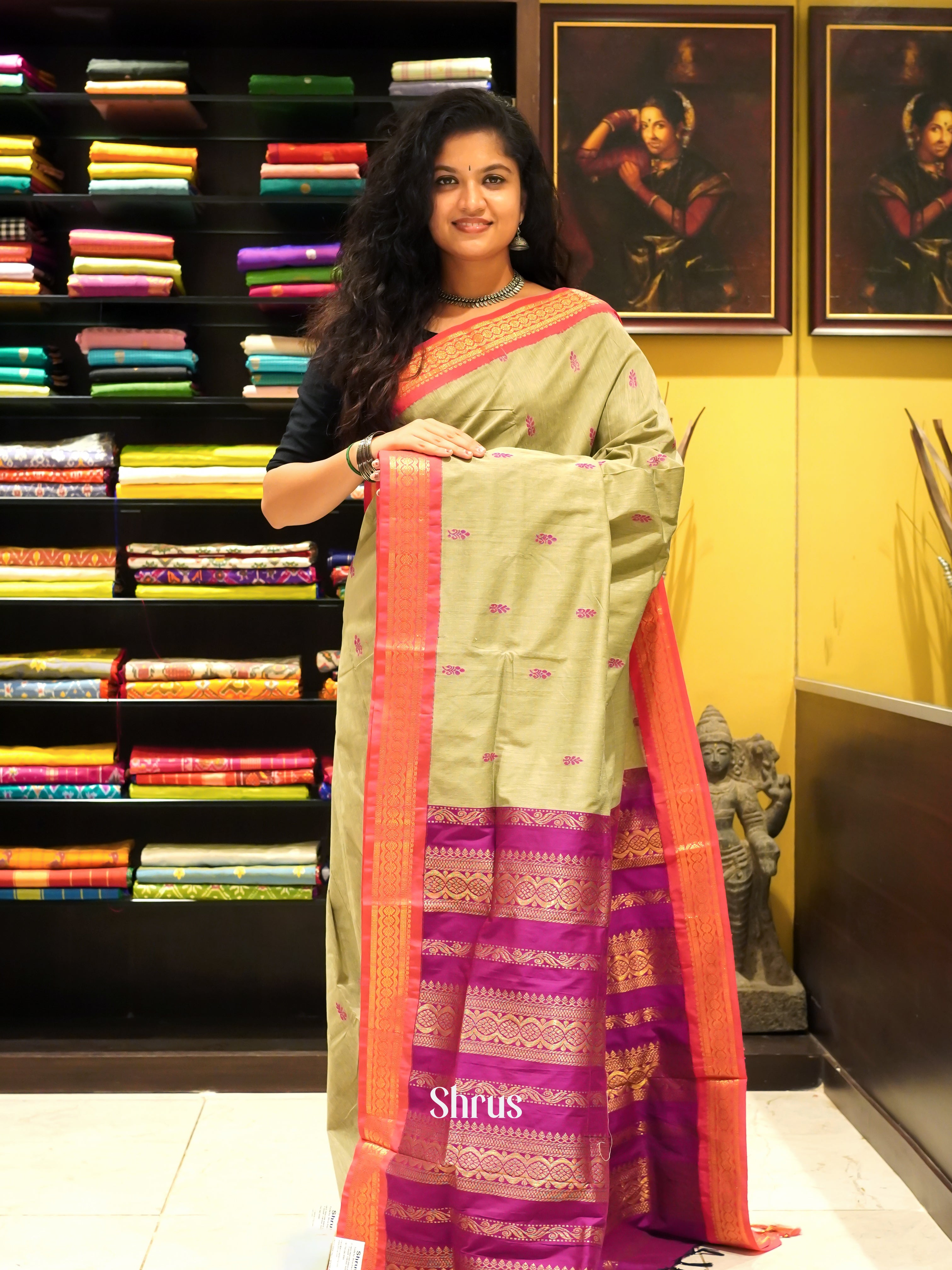 Elachi & Majenta - Kalyani Cotton - Shop on ShrusEternity.com