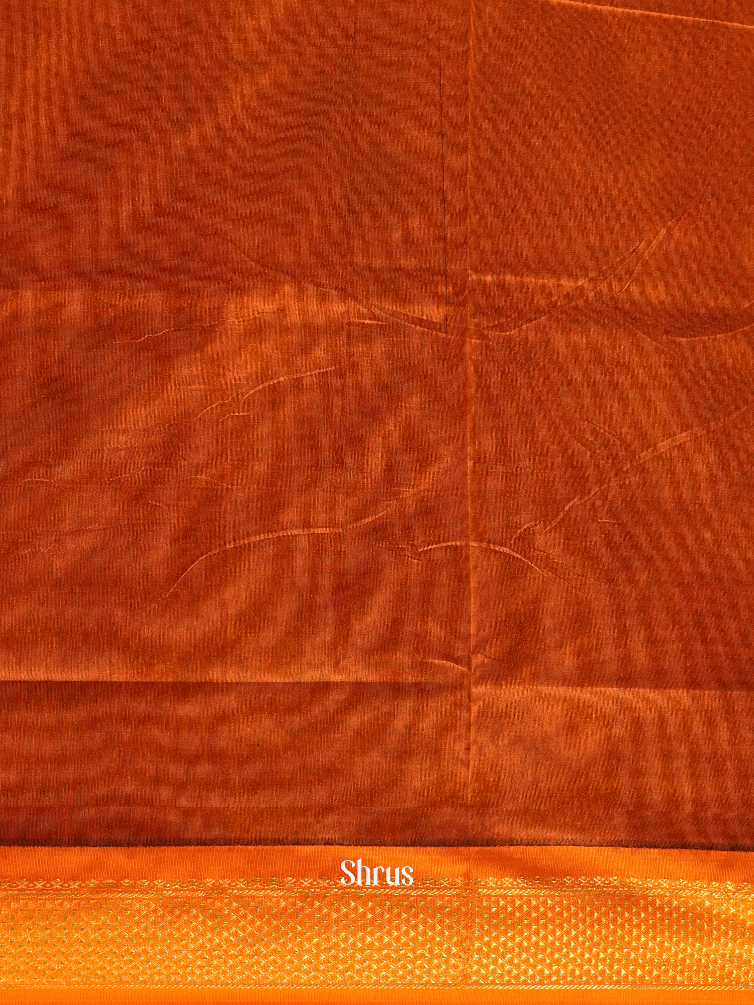 Black & Orange - Kalyani Cotton - Shop on ShrusEternity.com