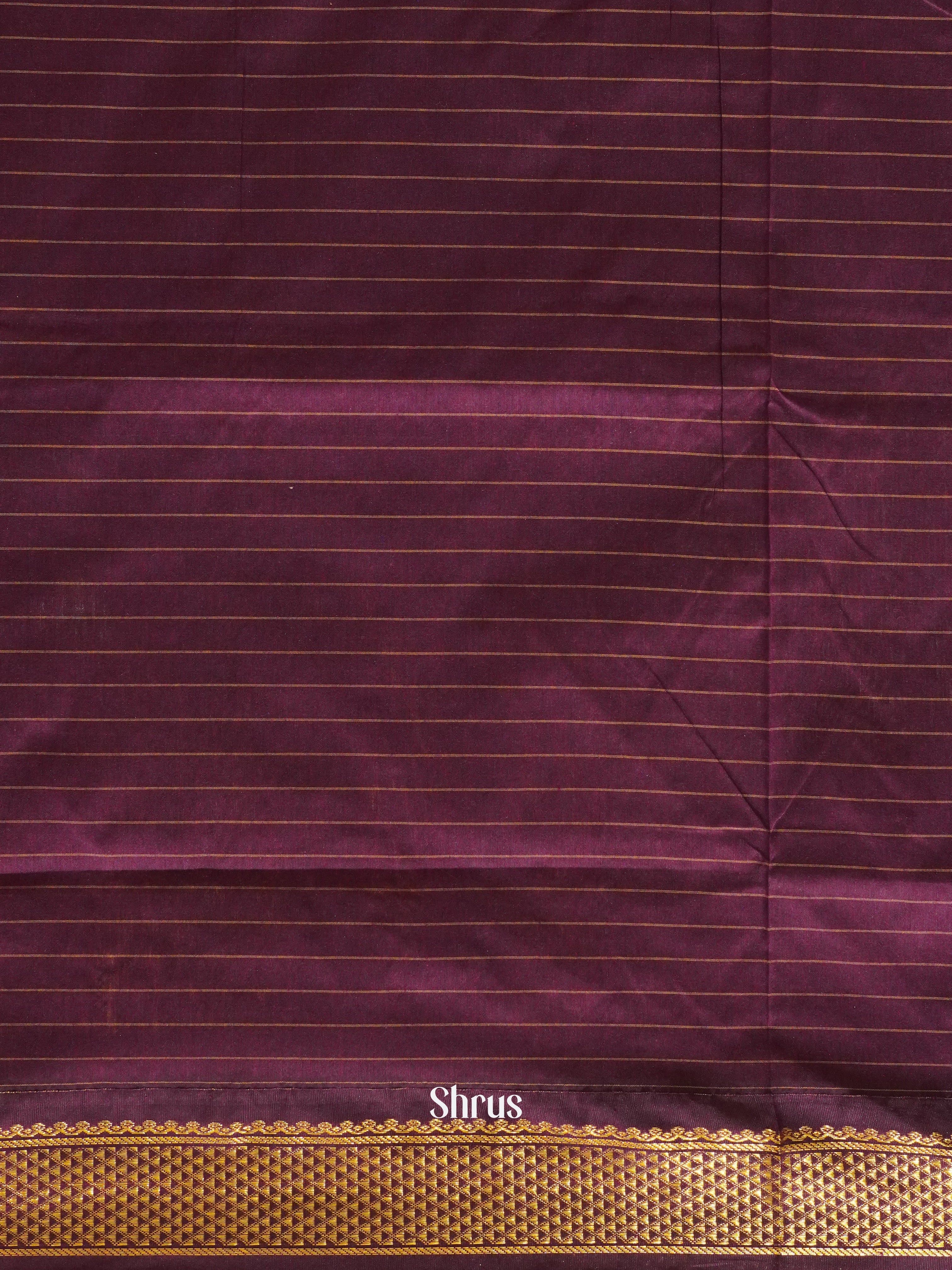 Pink & Violet - Kalyani Cotton Saree - Shop on ShrusEternity.com