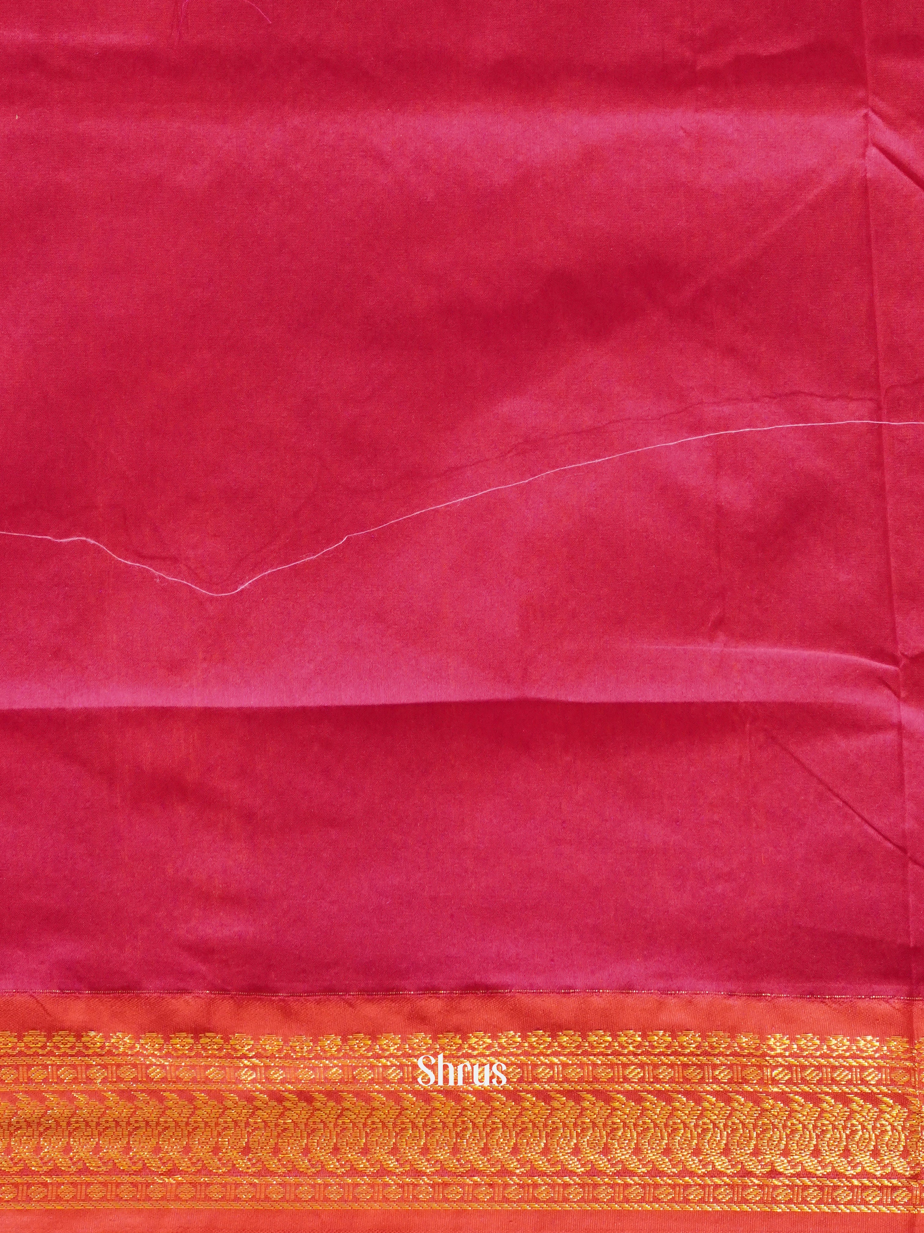 Rose Pink & Pink - Kalyani Cotton Saree - Shop on ShrusEternity.com