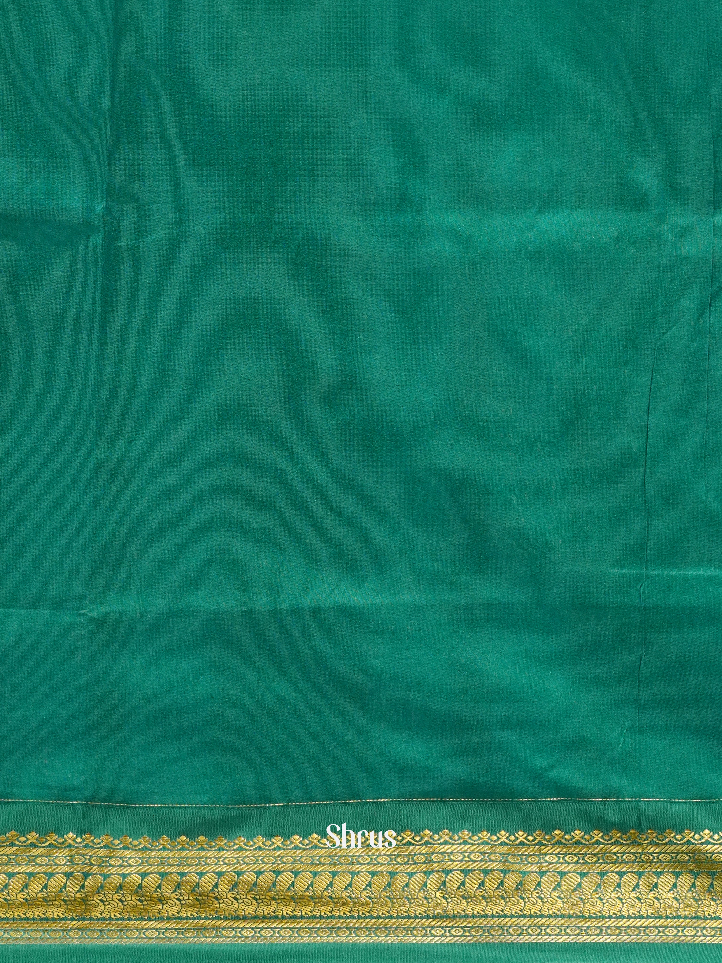 Elachi Green & Green - Kalyani Cotton Saree - Shop on ShrusEternity.com