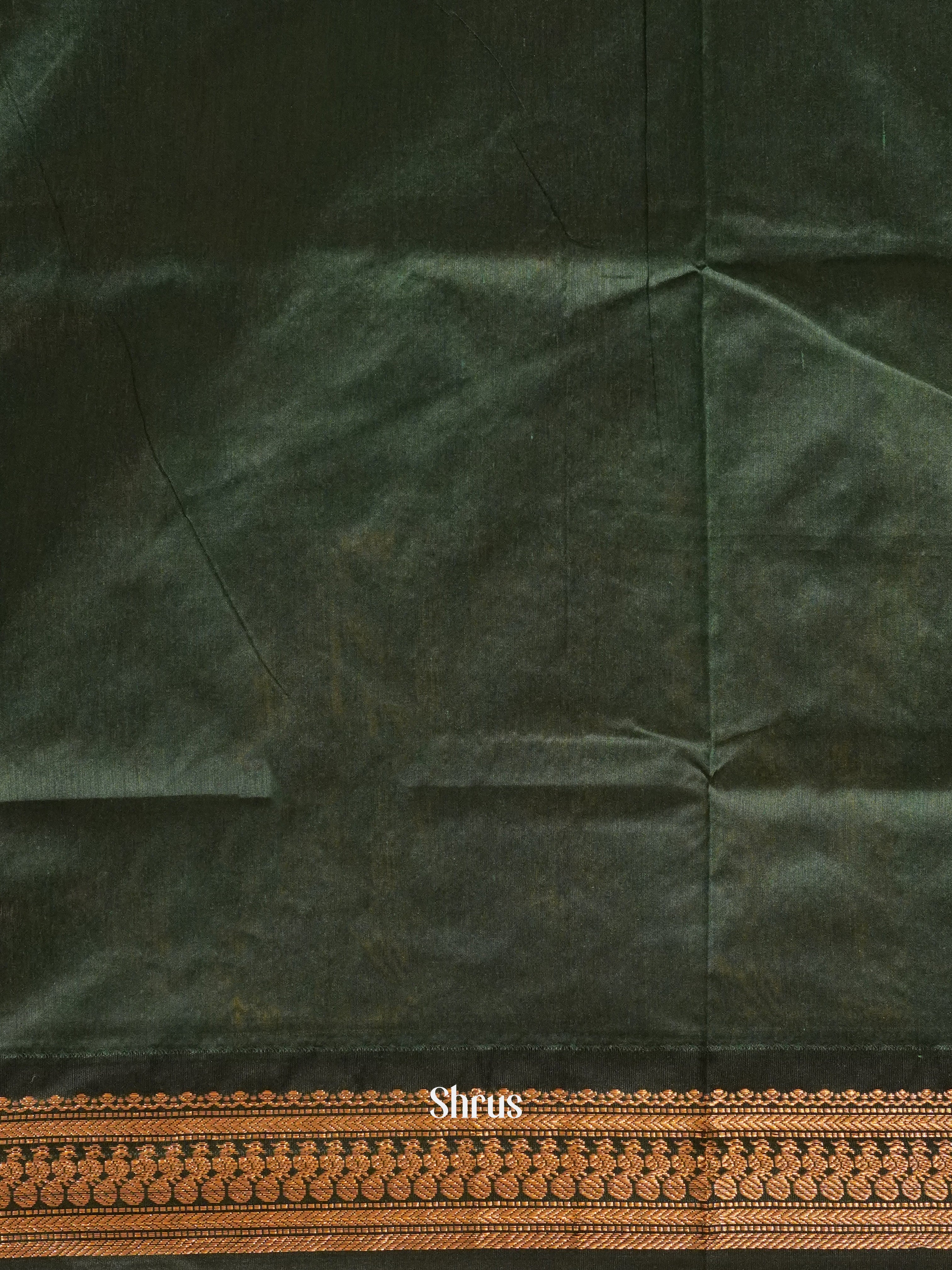 Onion Pink & Green - Kalyani Cotton Saree - Shop on ShrusEternity.com