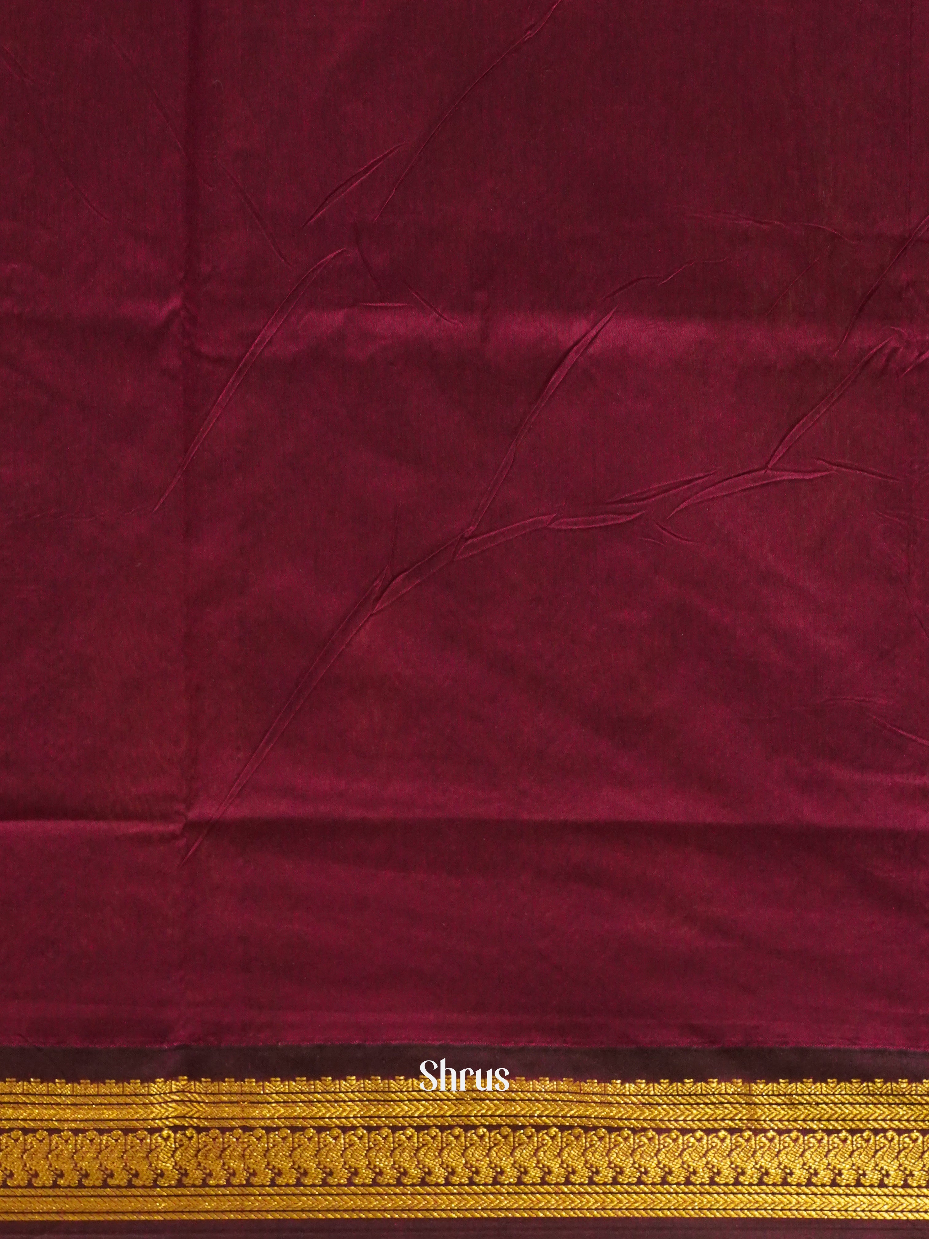 Light Green & Purple - Kalyani Cotton Saree - Shop on ShrusEternity.com