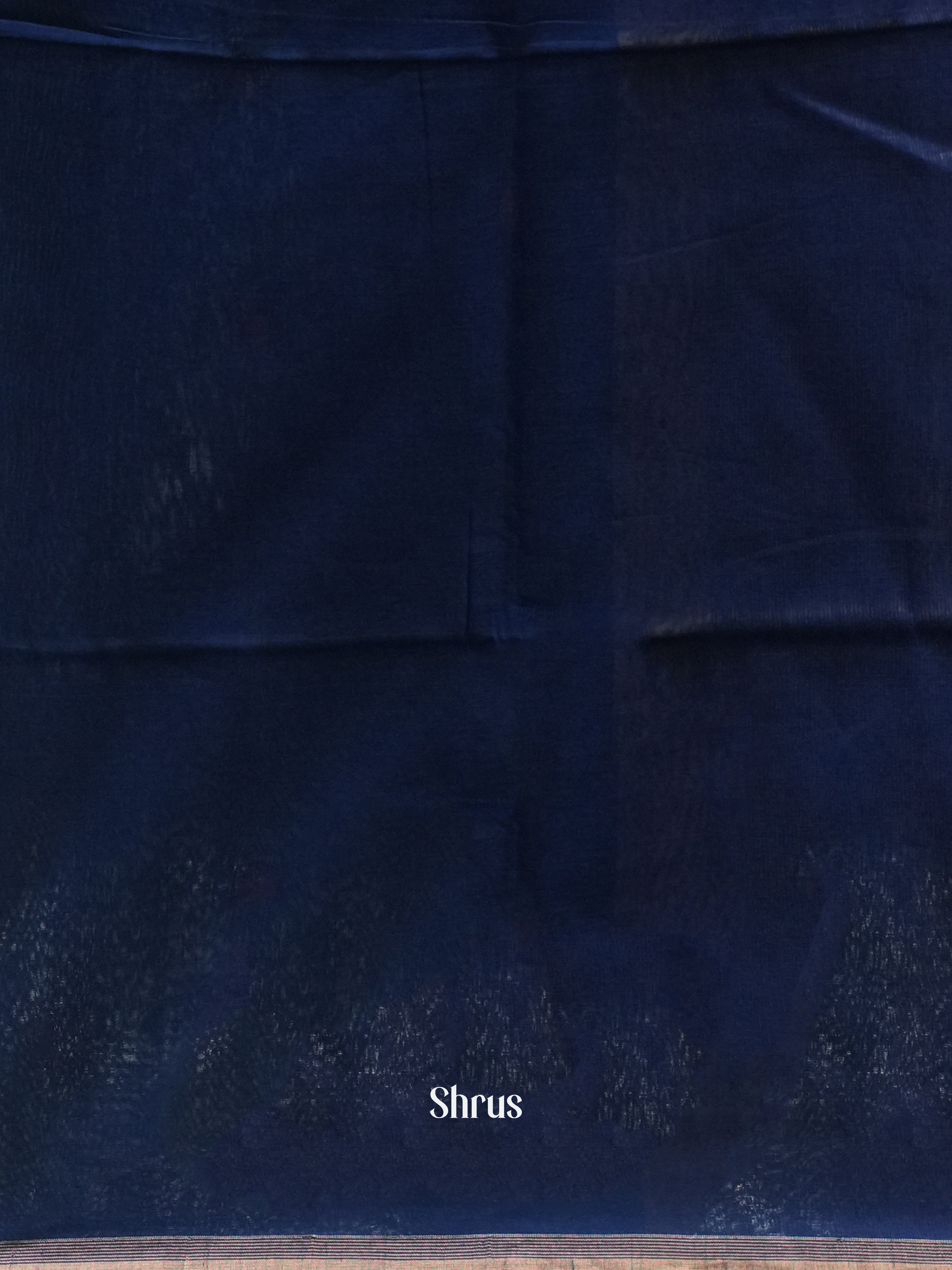 Blue - Bengal cotton Saree - Shop on ShrusEternity.com