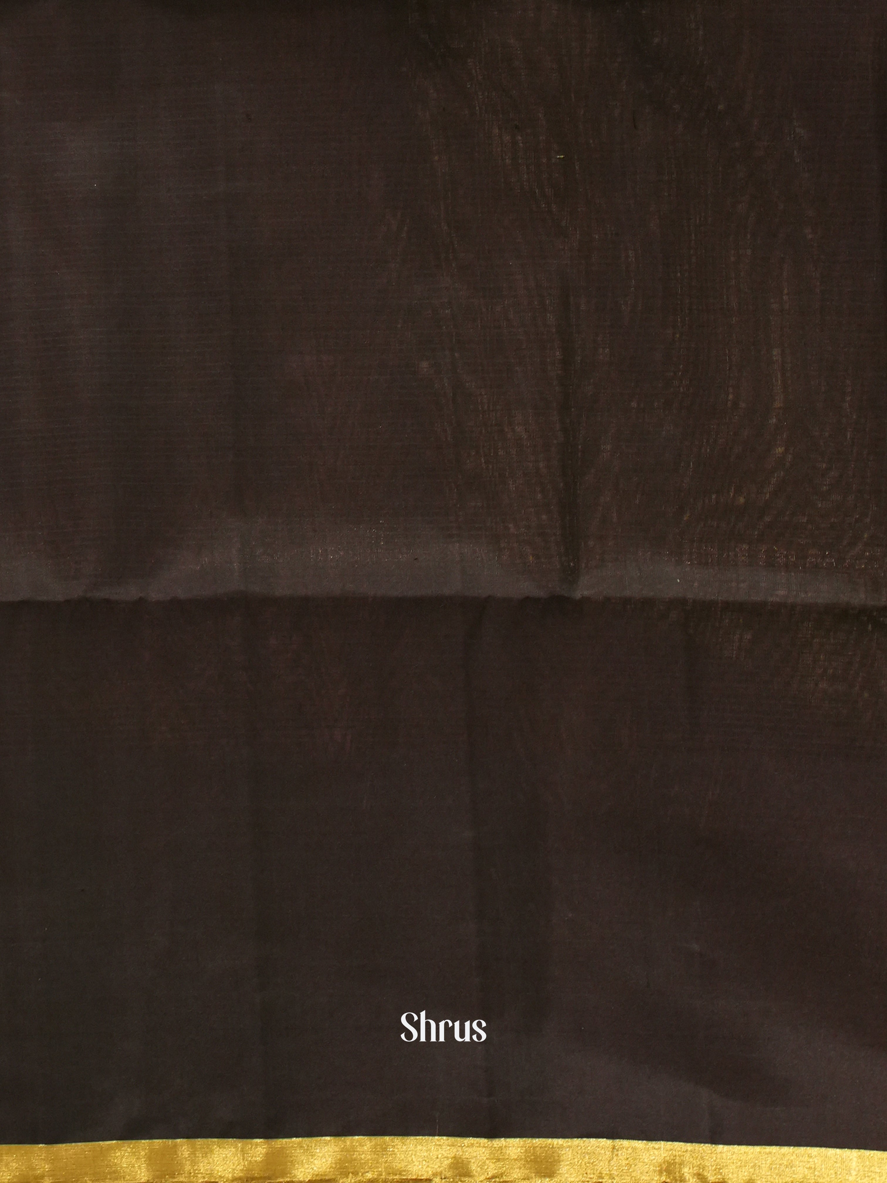 Green & Black - Soft Silk Saree - Shop on ShrusEternity.com