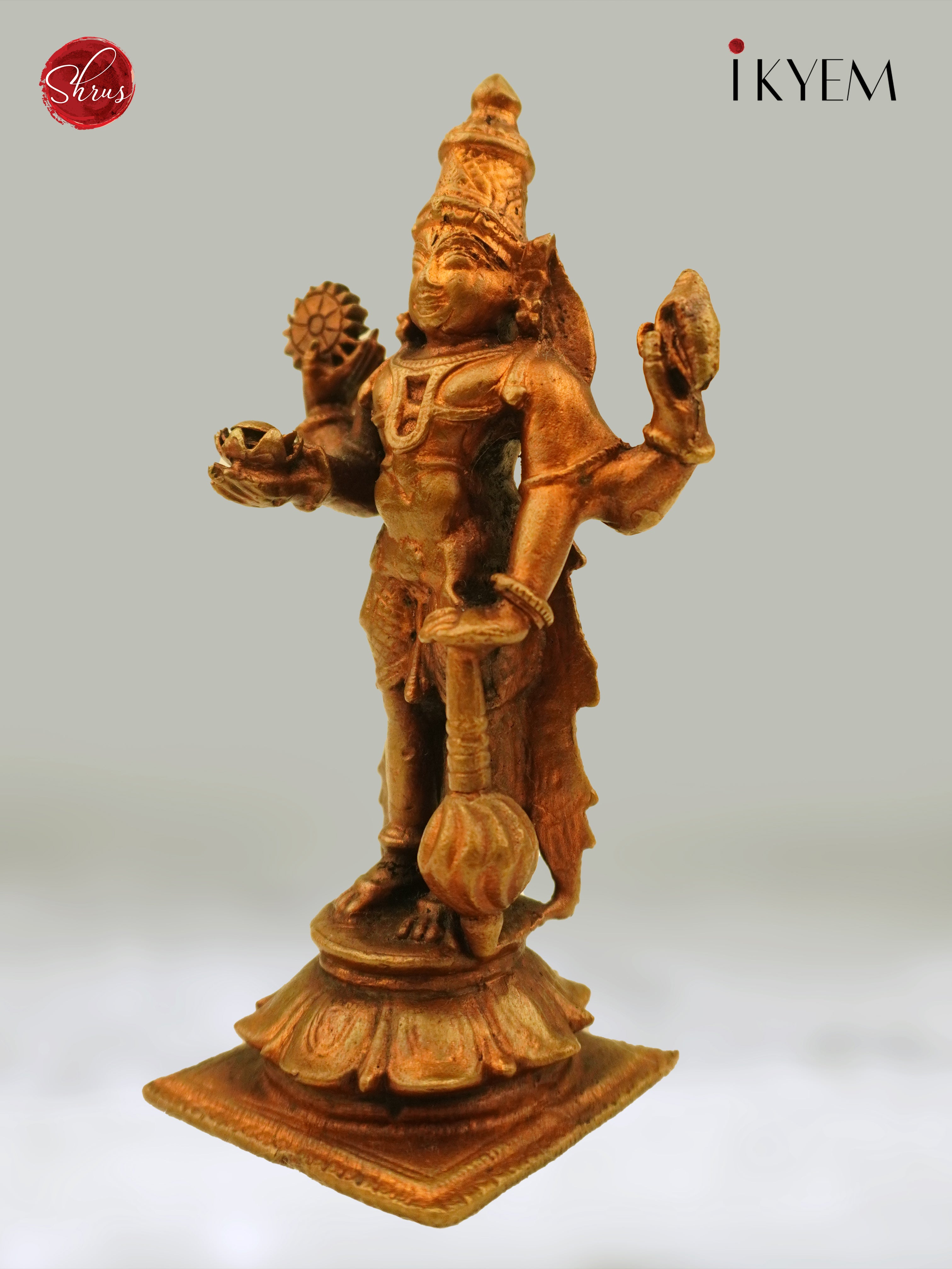 Perumal with mace - Shop on ShrusEternity.com