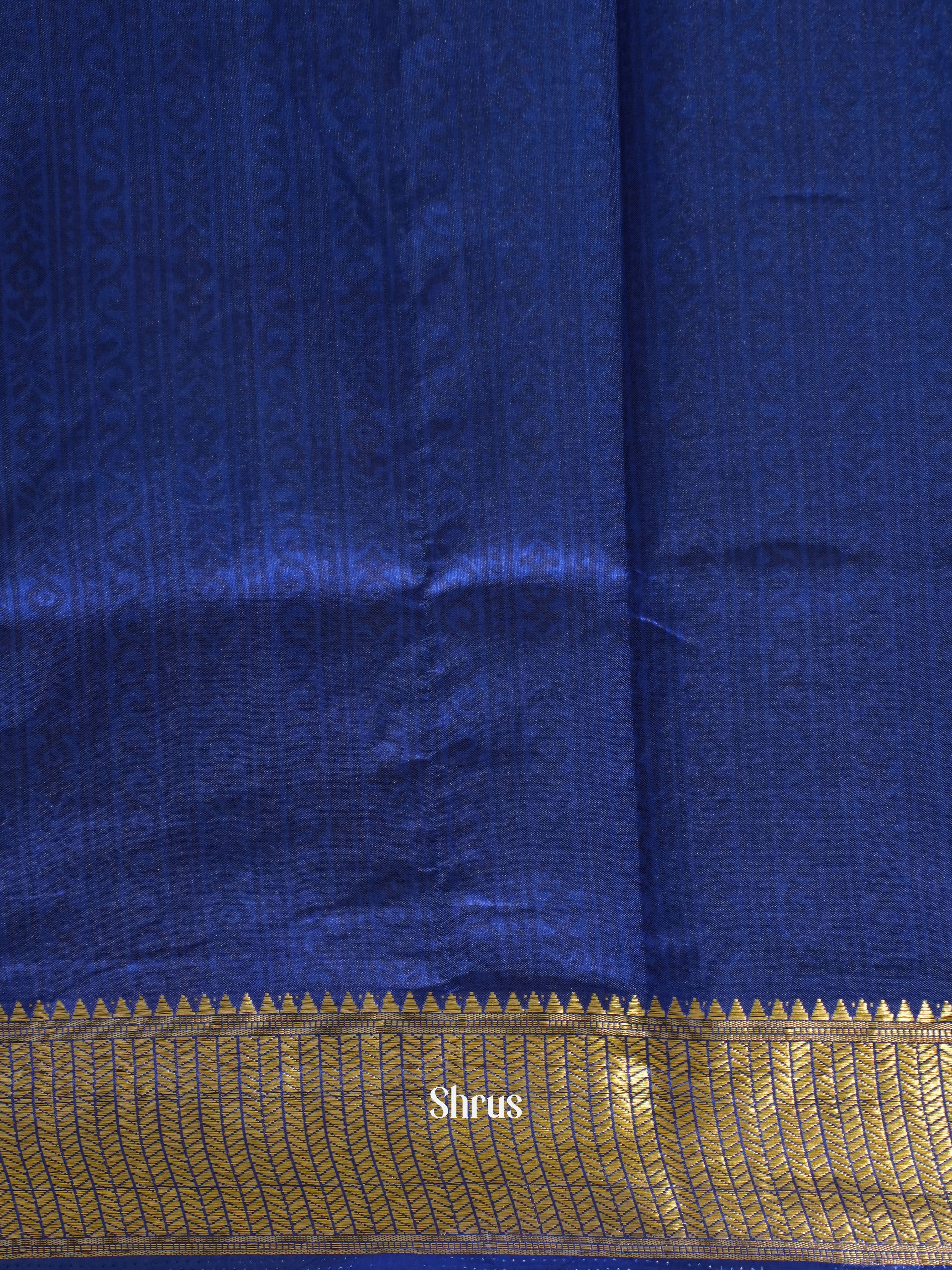 Blue -Semi patola - Shop on ShrusEternity.com