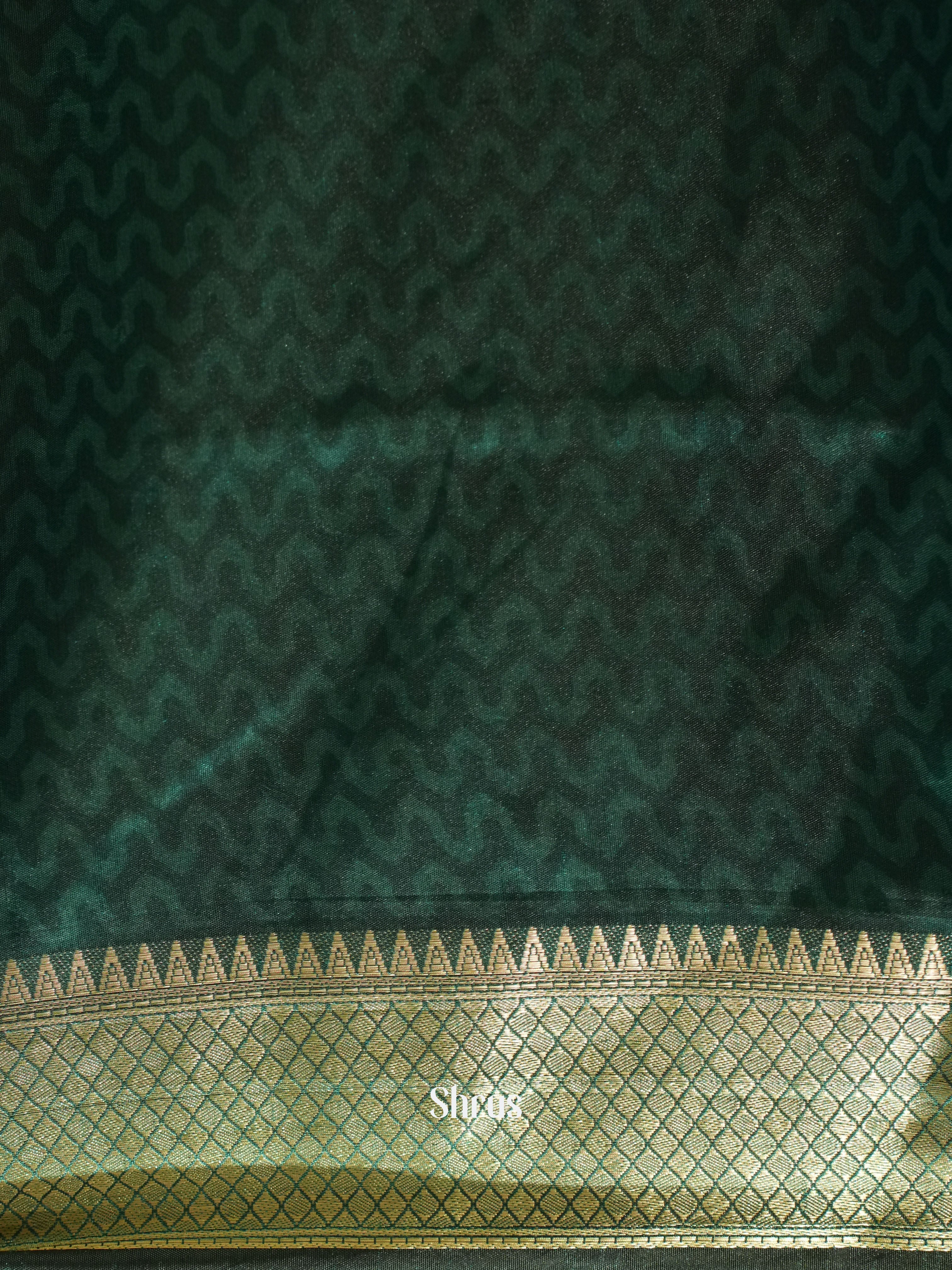 Purple & Peacock Green -Semi Patola - Shop on ShrusEternity.com