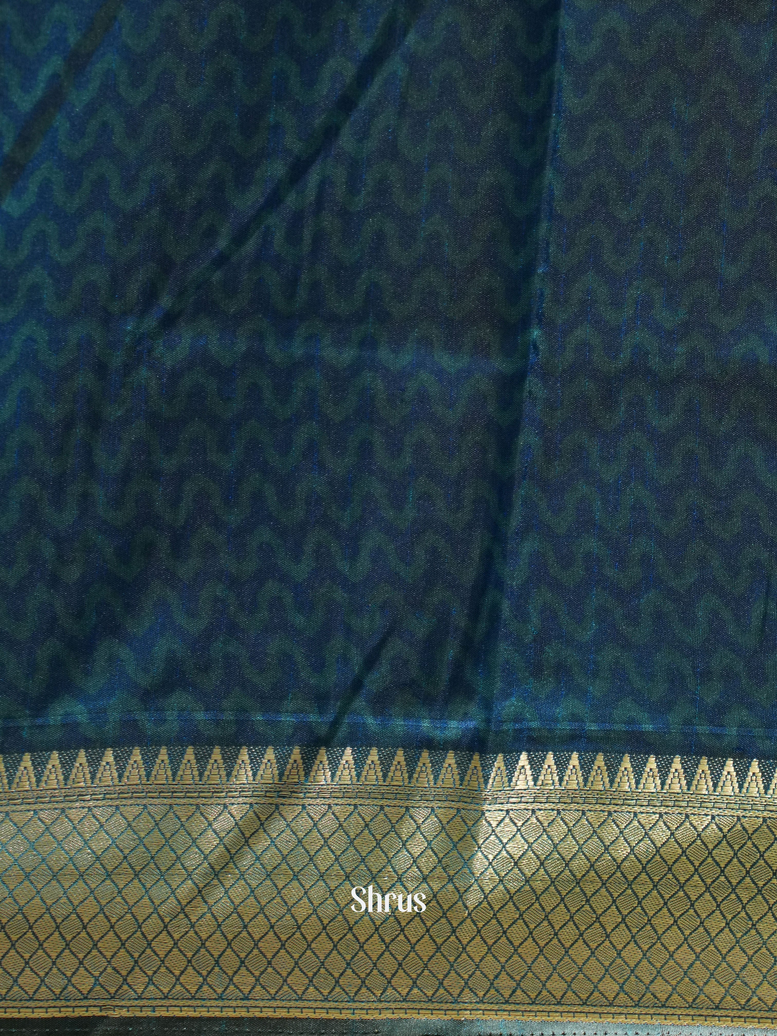 Blue-Semi patola - Shop on ShrusEternity.com