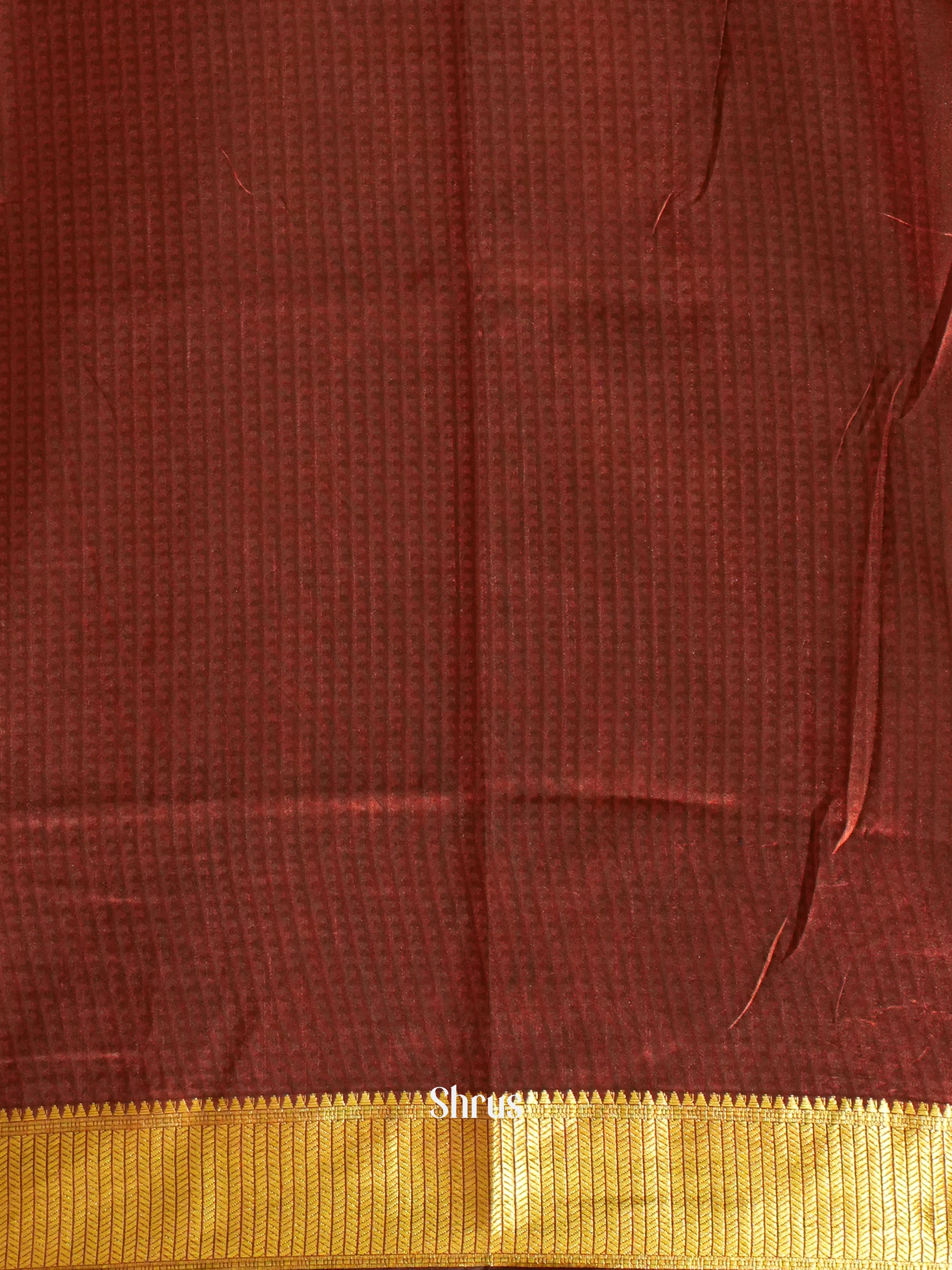 Black & Brown - Semi Patola Saree - Shop on ShrusEternity.com