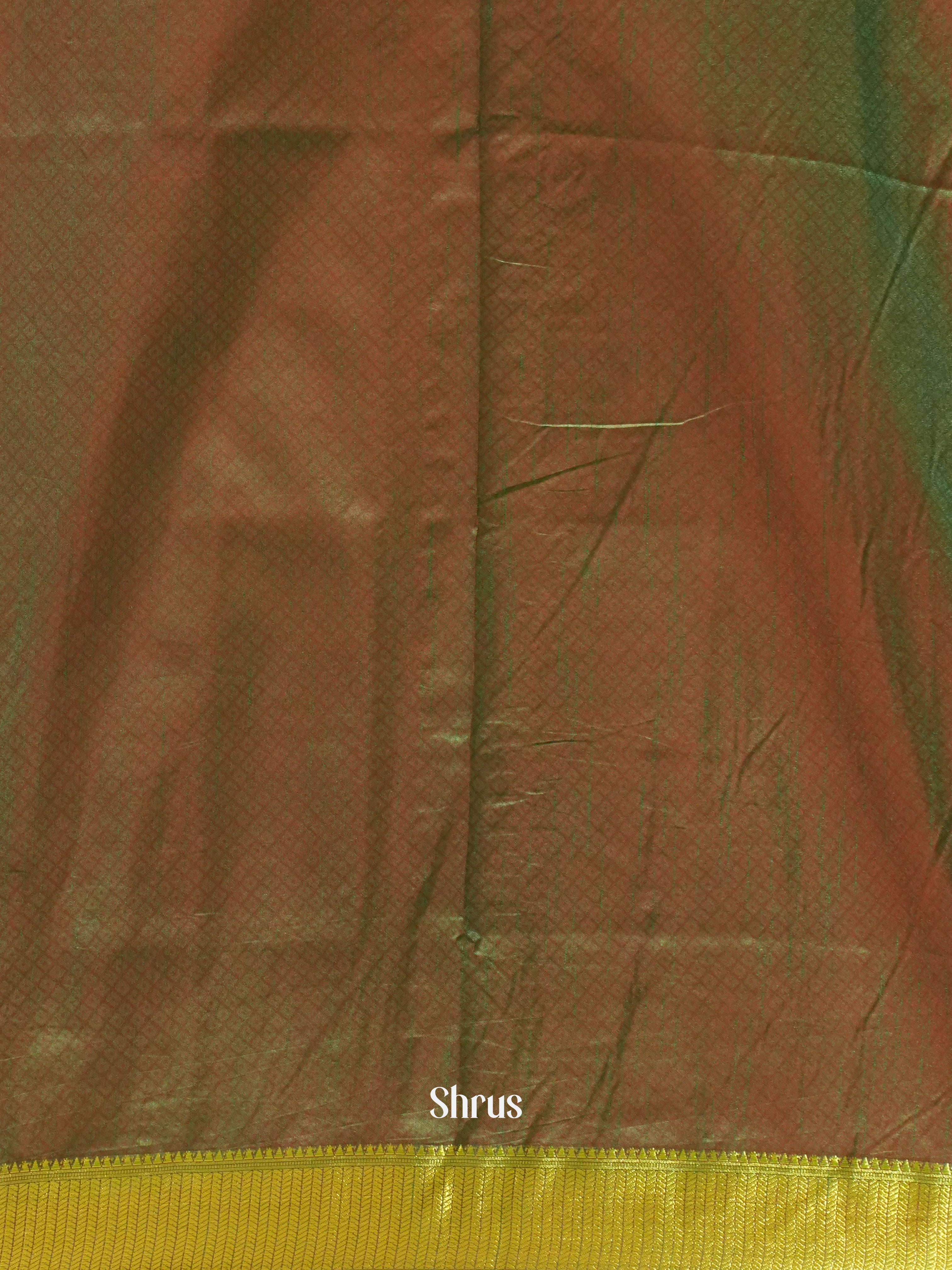 Pink & Green - Semi Patola Saree - Shop on ShrusEternity.com