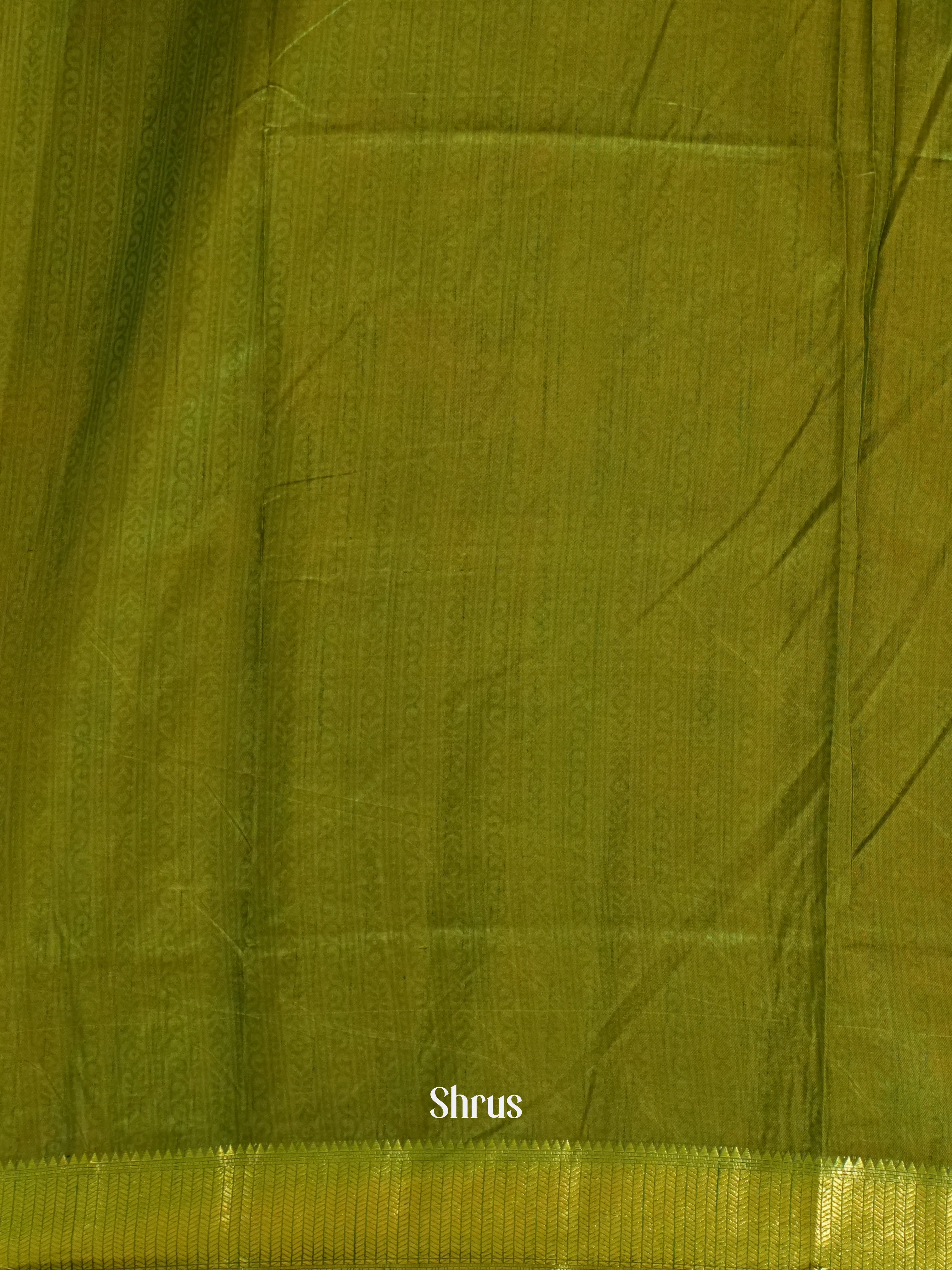 Pink & Green - Semi Patola Saree - Shop on ShrusEternity.com