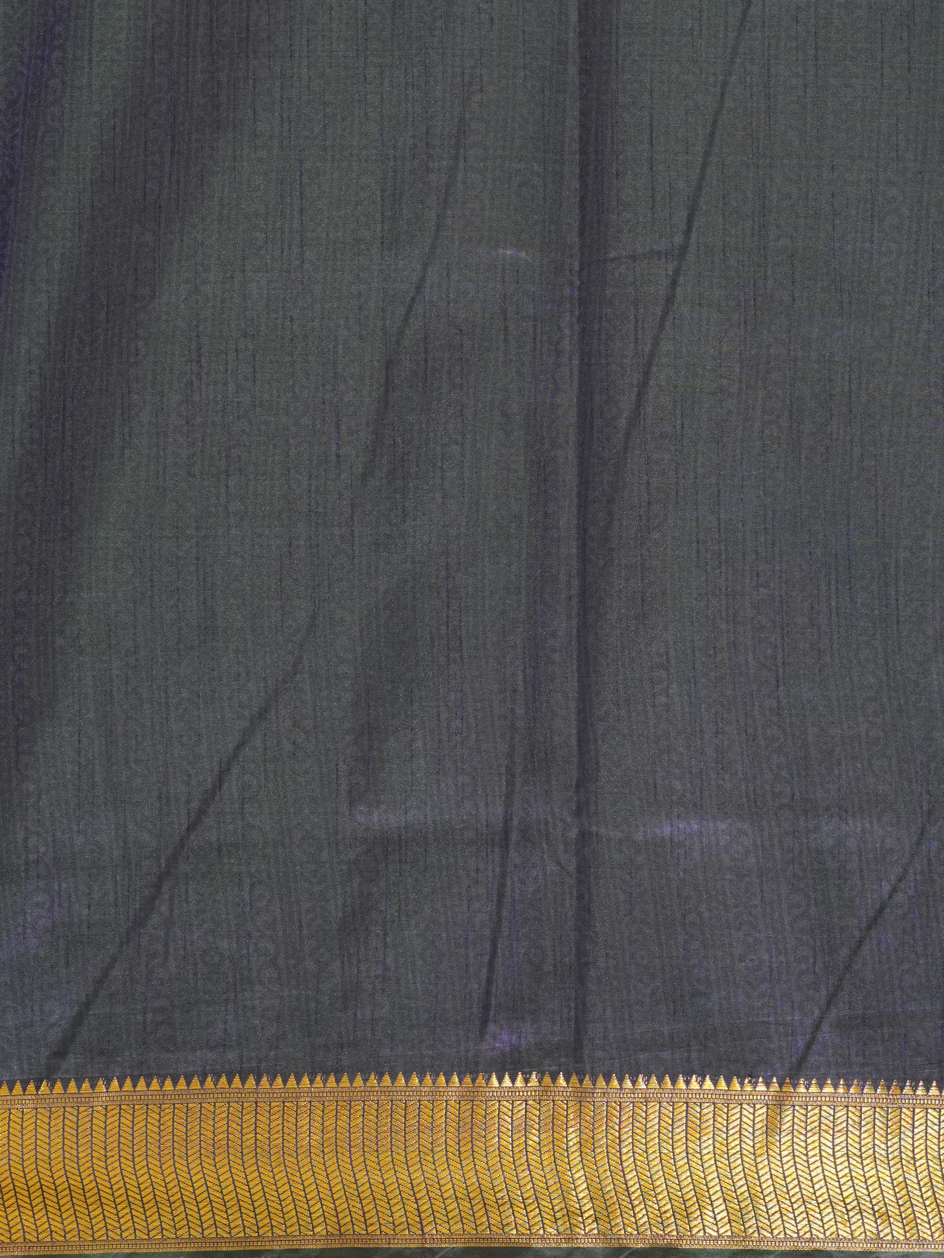 Teal & Purple- Semi Patola Saree - Shop on ShrusEternity.com