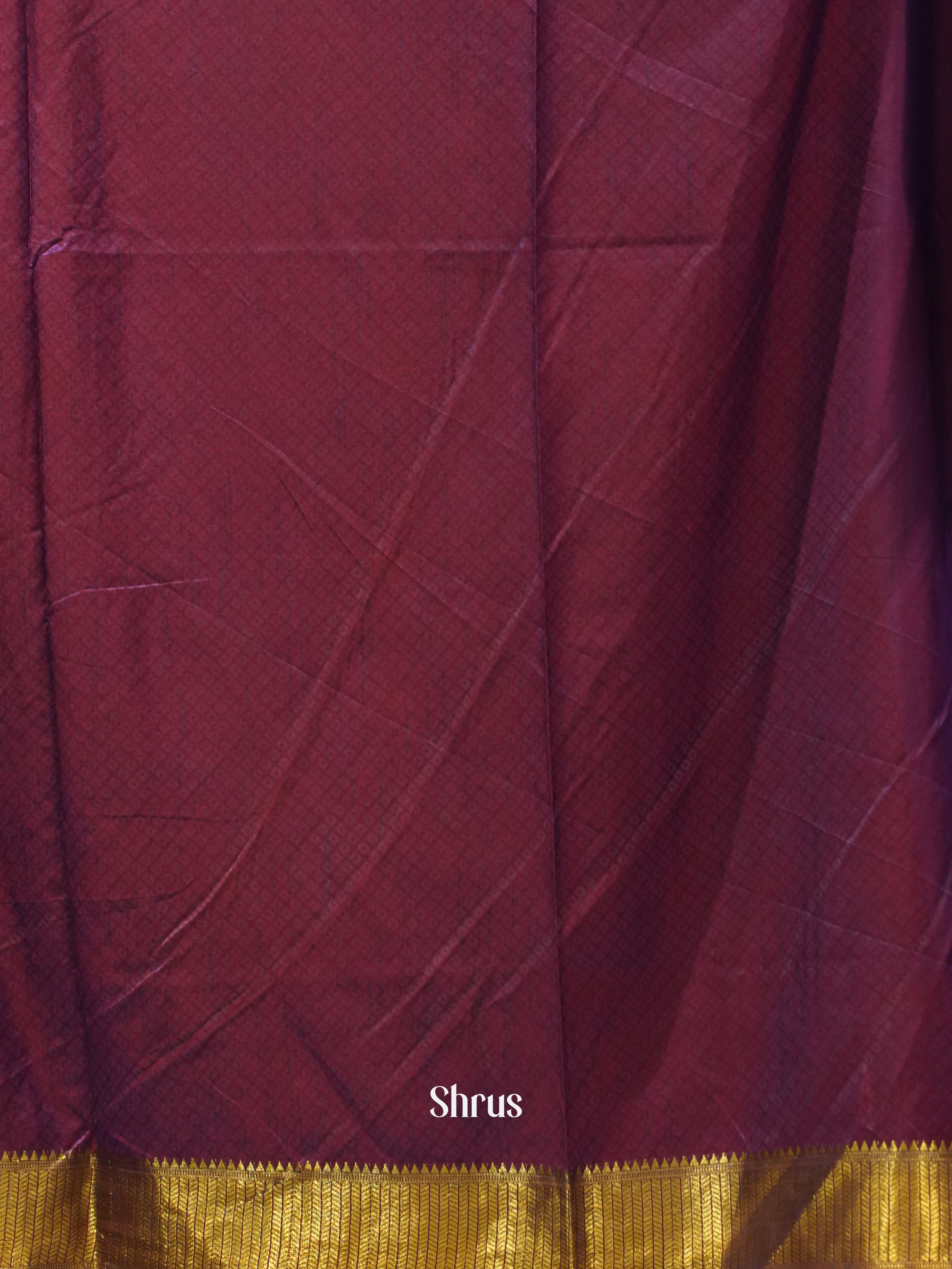 Pink & Purple - Semi Patola Saree - Shop on ShrusEternity.com