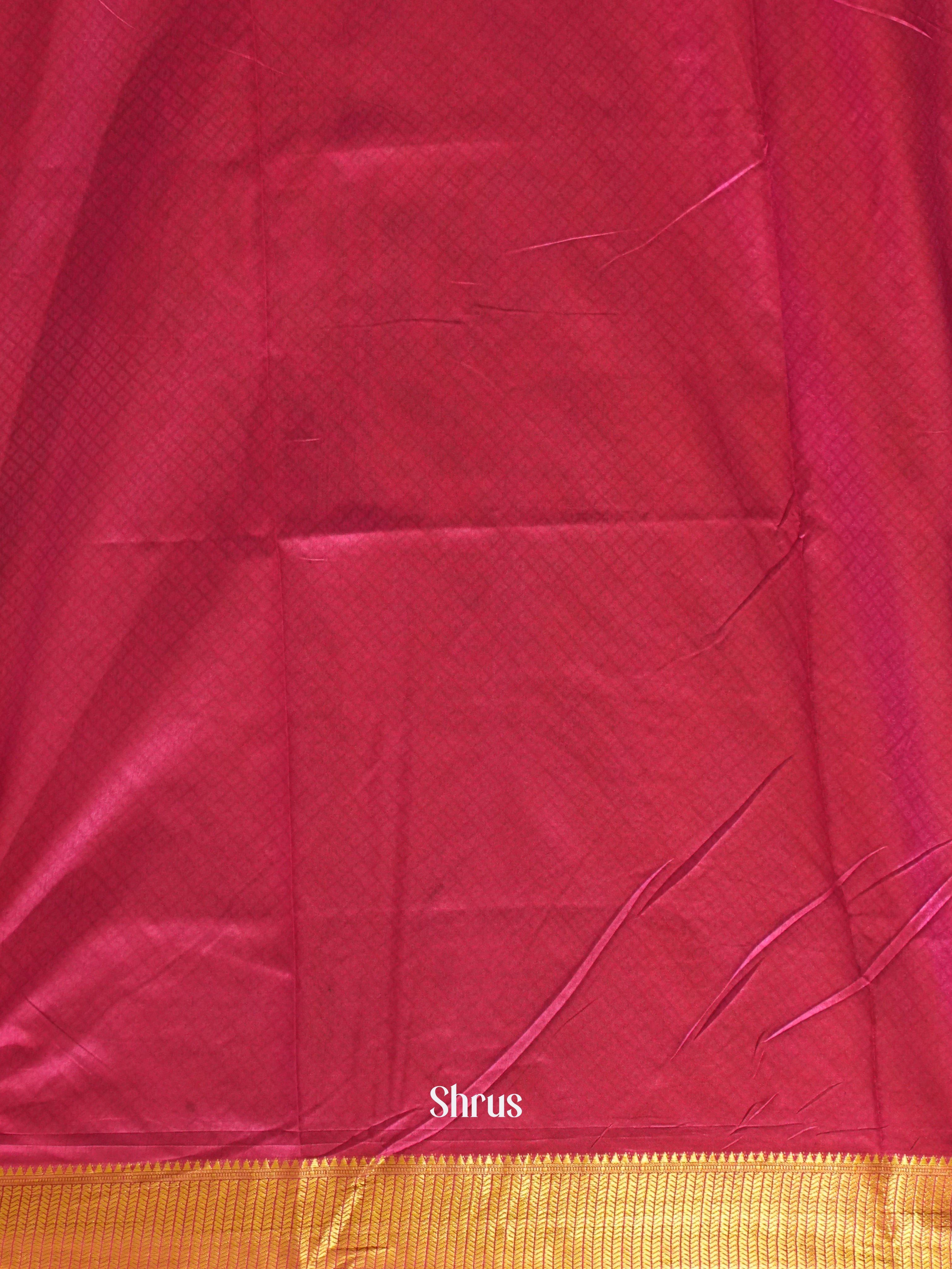 Purple & Pink - Semi Patola Saree - Shop on ShrusEternity.com