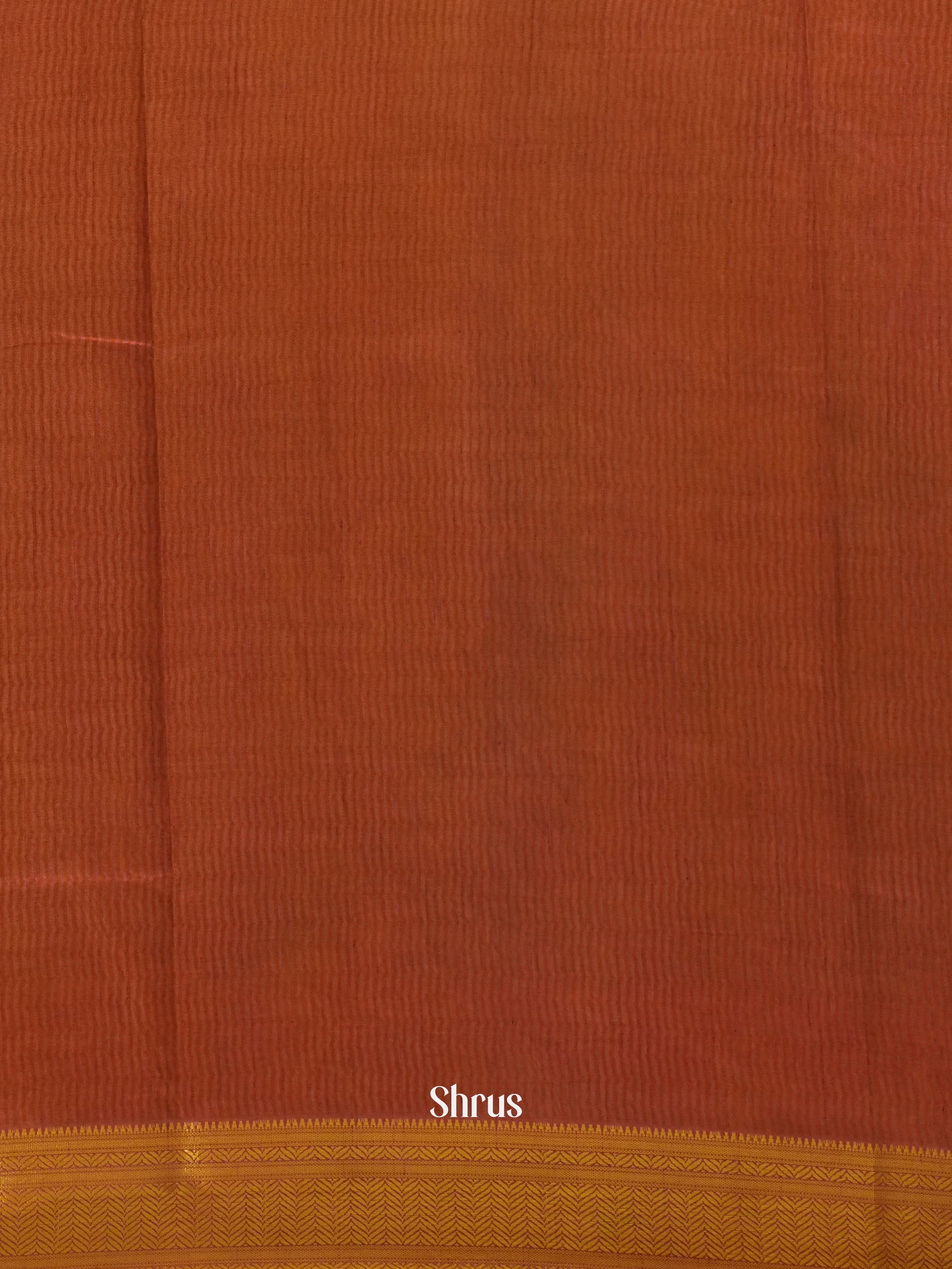 Blue & Brick - Semi Patola Saree - Shop on ShrusEternity.com