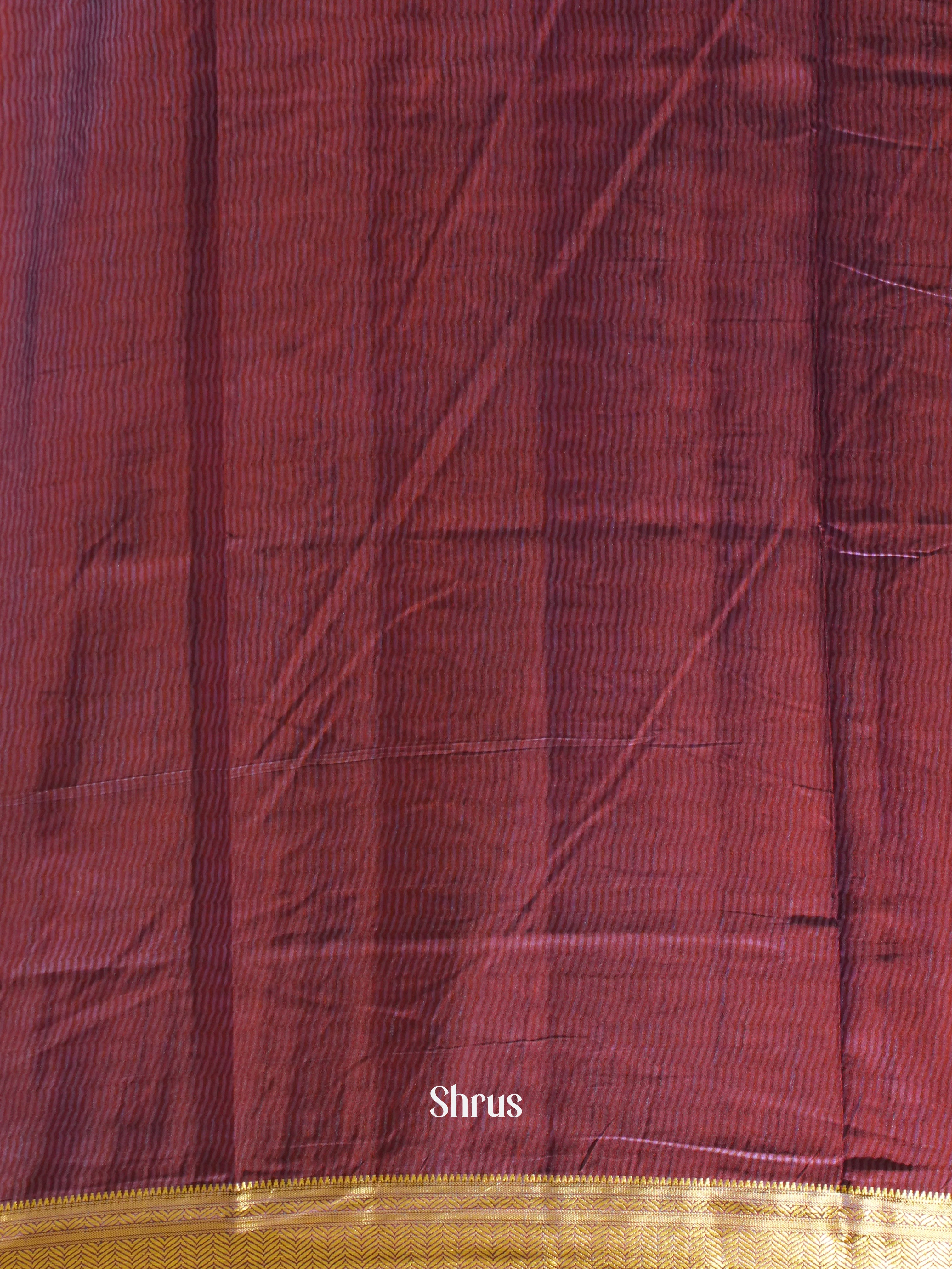 Pink & Purple - Semi Patola Saree - Shop on ShrusEternity.com