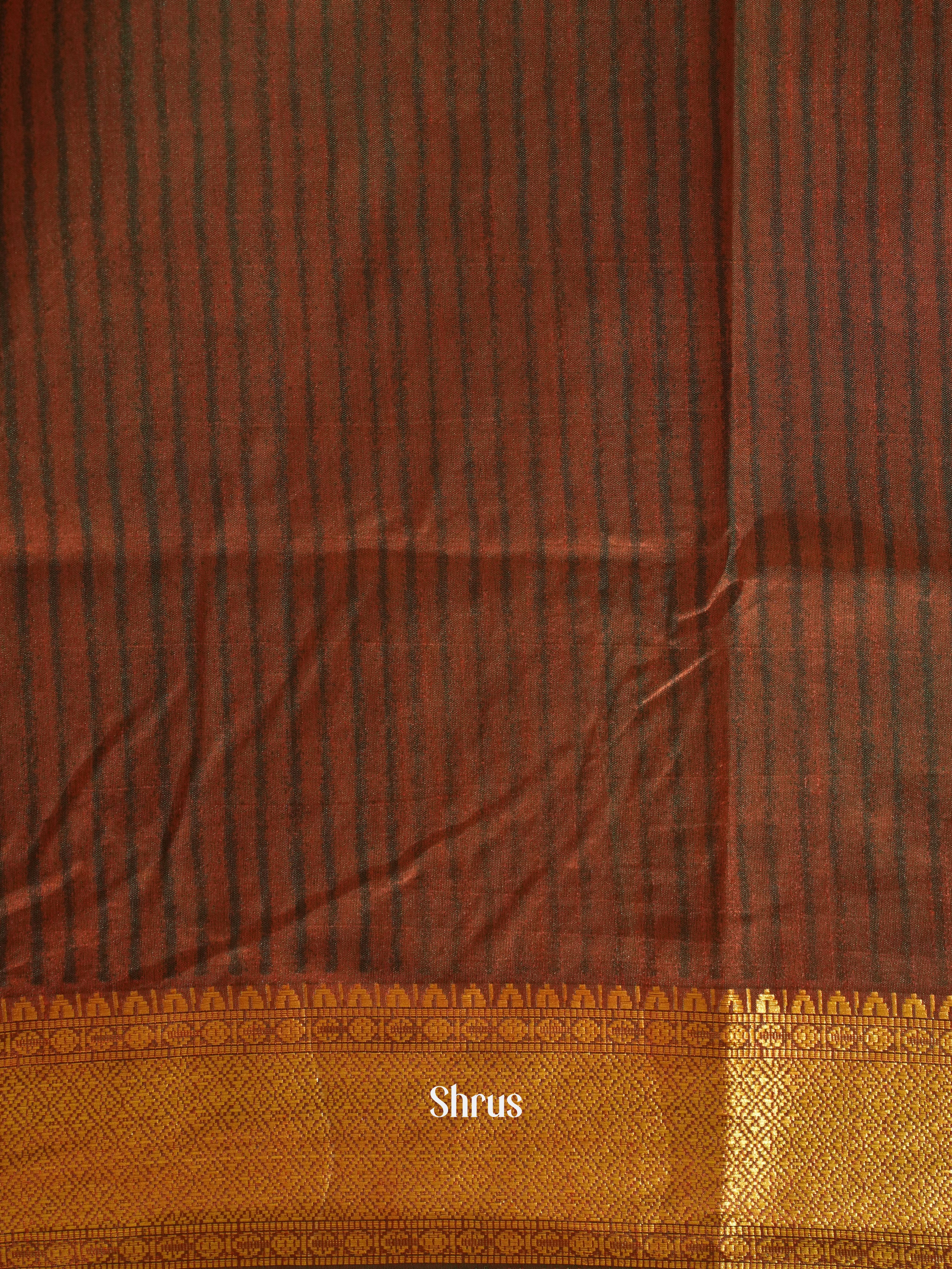 Green & Brown - Semi Patola - Shop on ShrusEternity.com