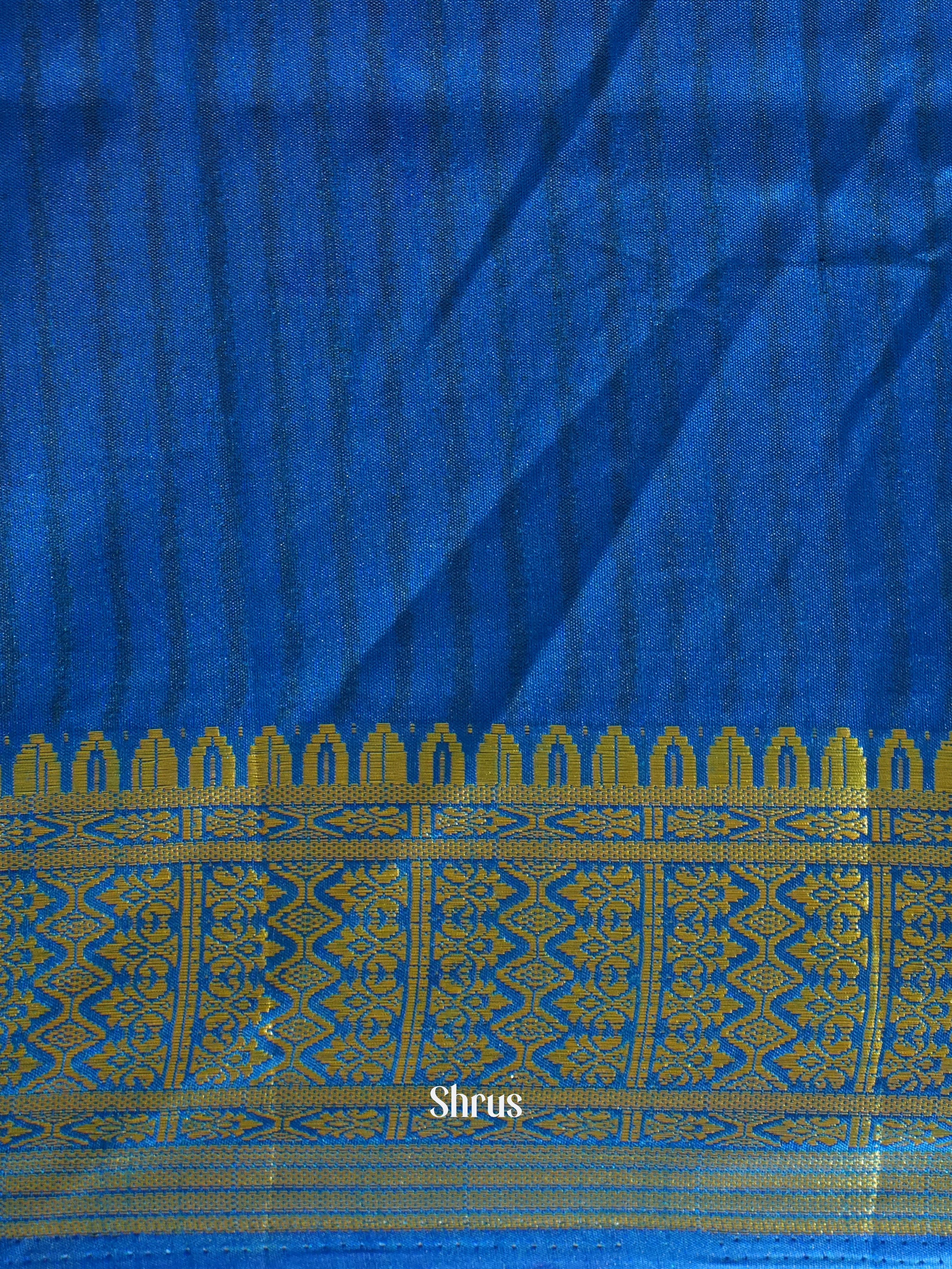 Pink& Blue - Semi Patola - Shop on ShrusEternity.com