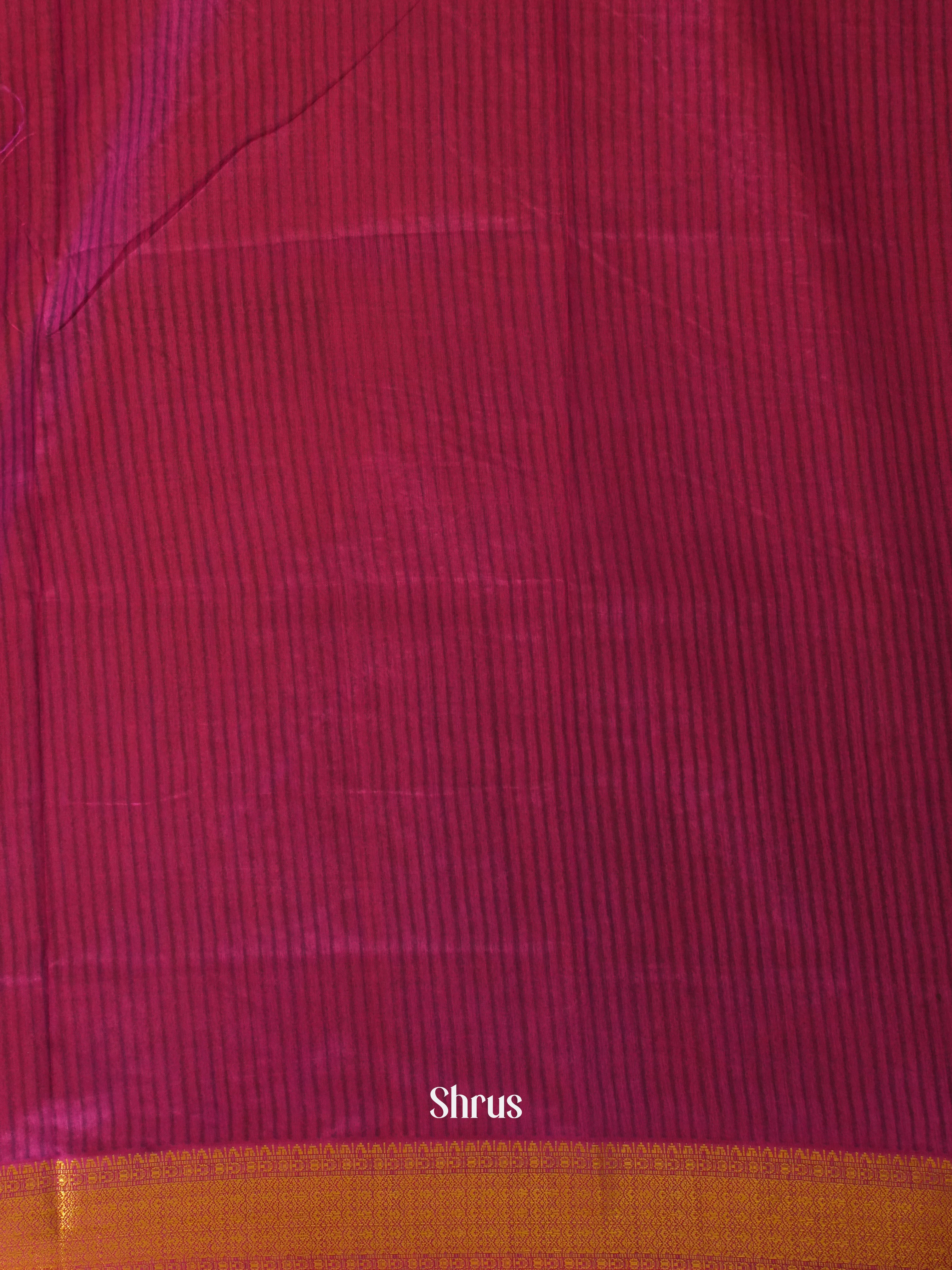 Purple & Pink - Semi Patola Saree - Shop on ShrusEternity.com