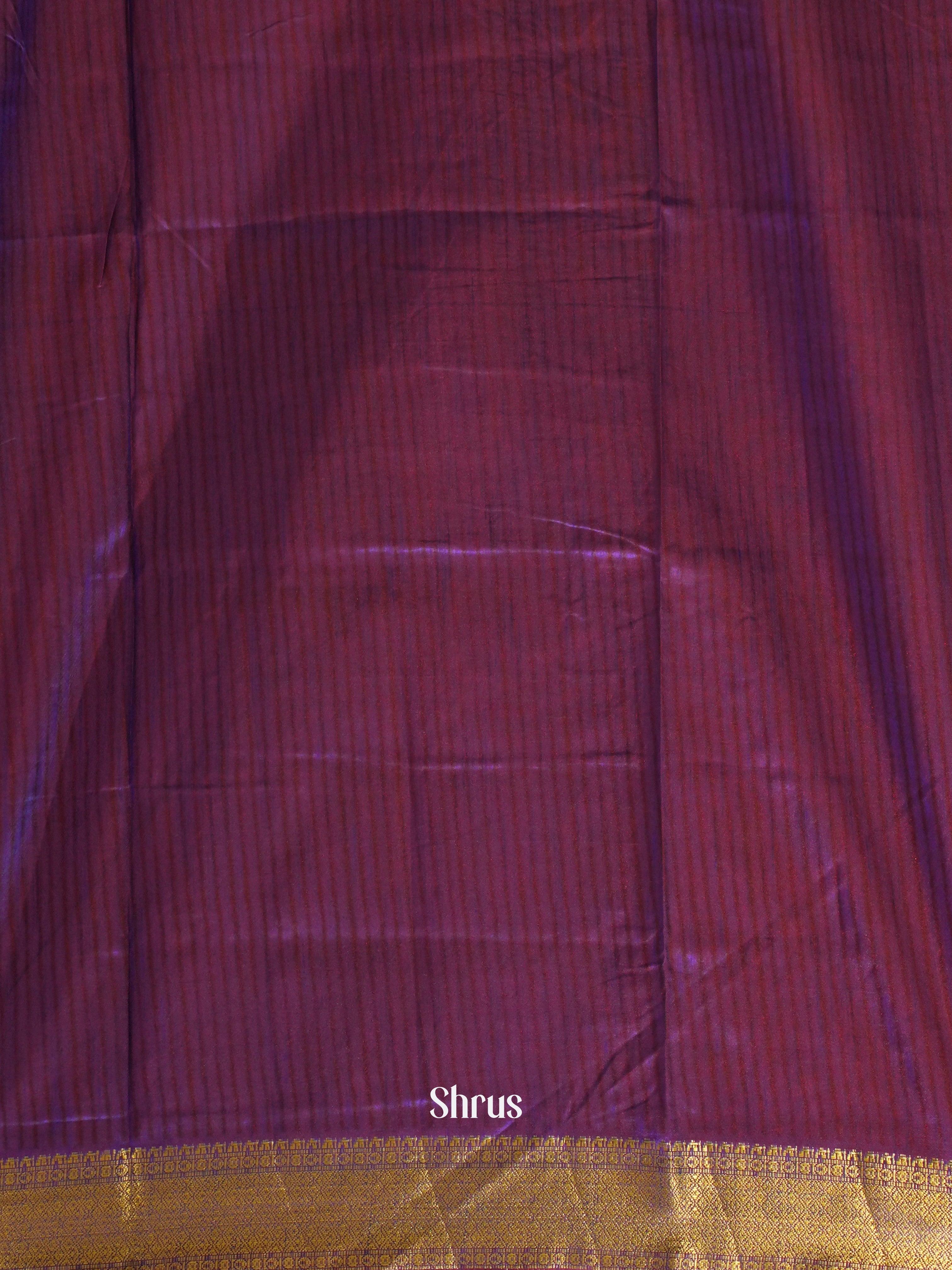 Pink & Purple - Semi Patola Saree - Shop on ShrusEternity.com