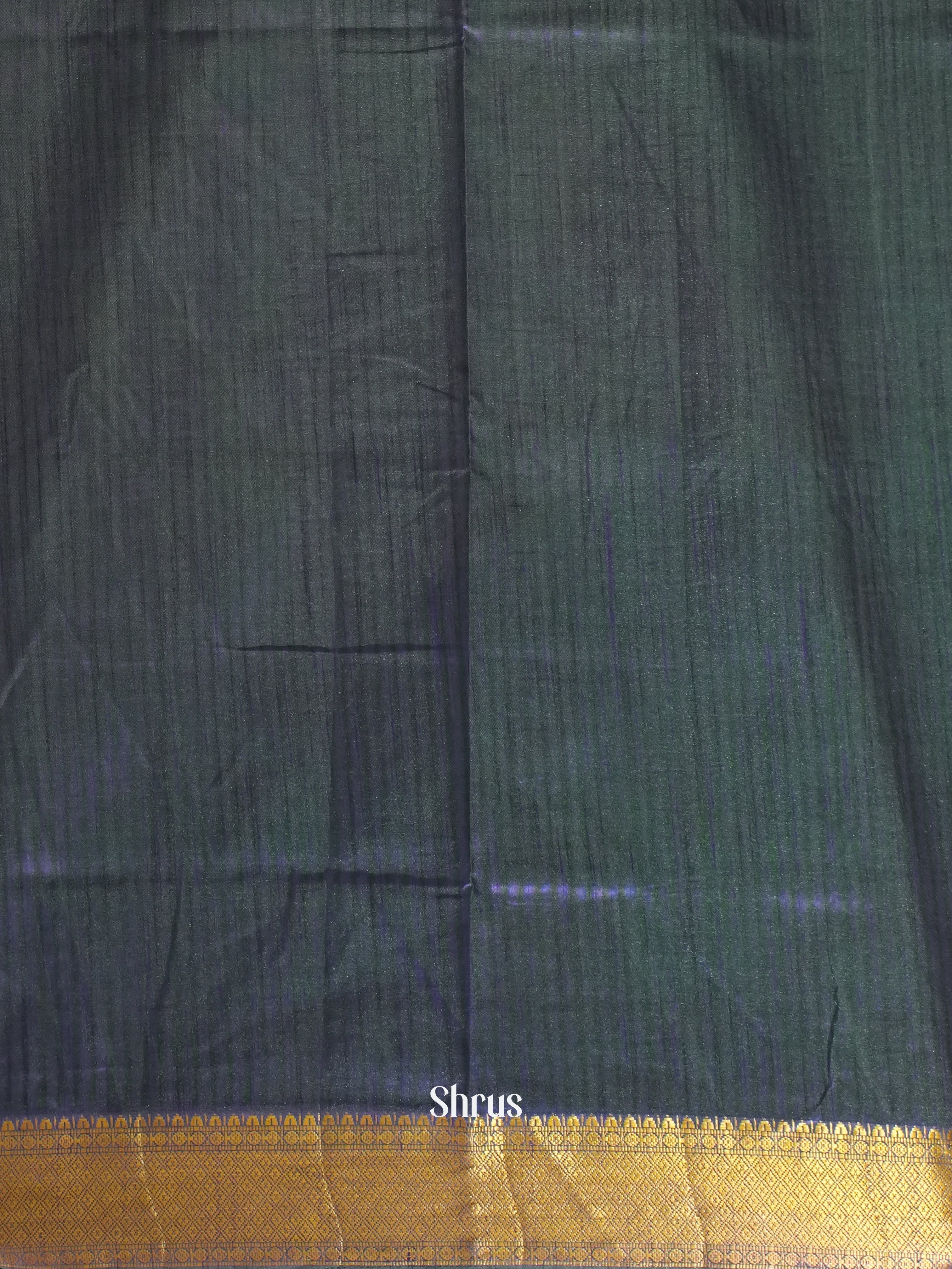 Green & Purple - Semi Patola Saree - Shop on ShrusEternity.com