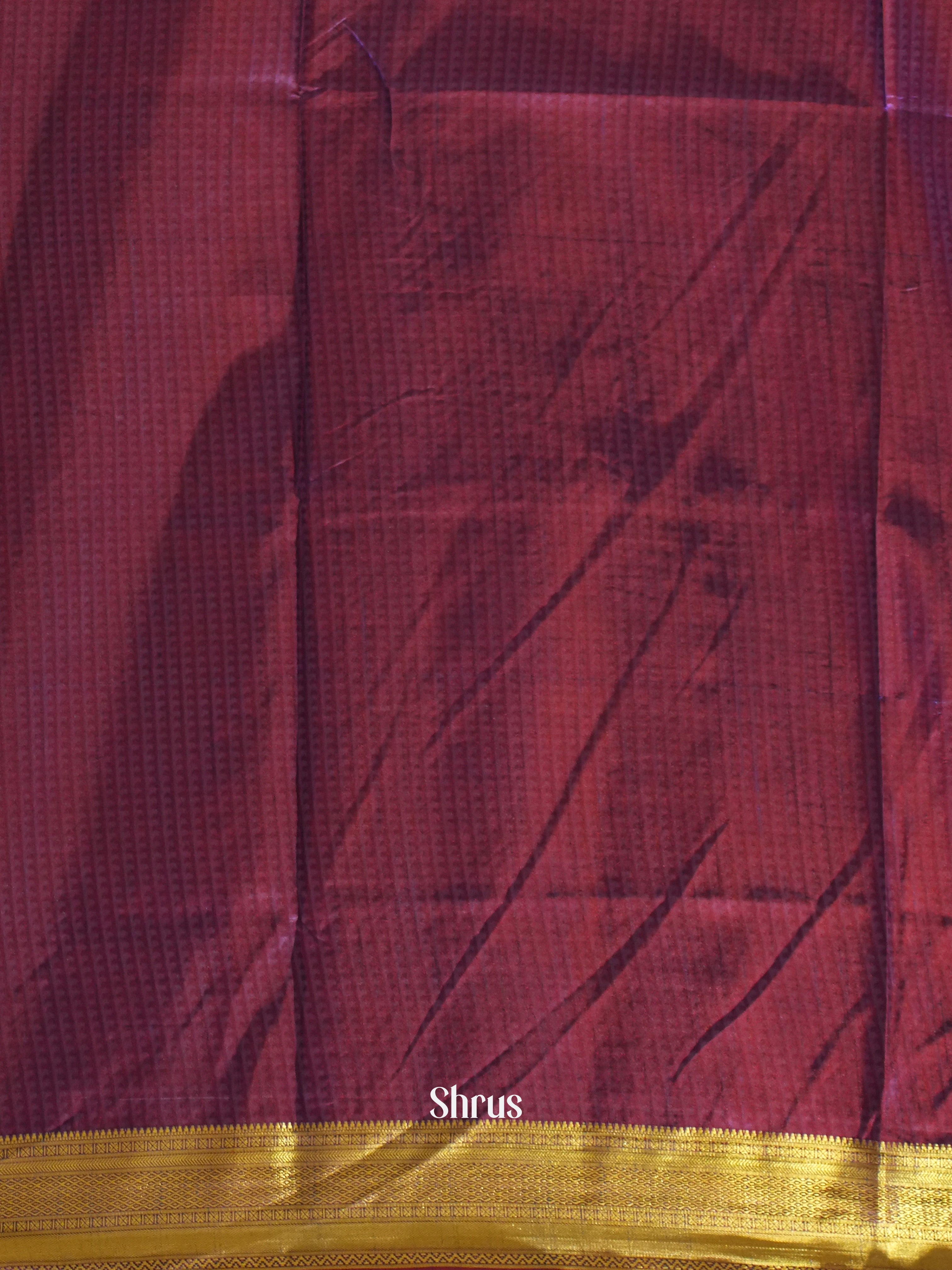 Pink & Purple - Semi Patola Saree - Shop on ShrusEternity.com