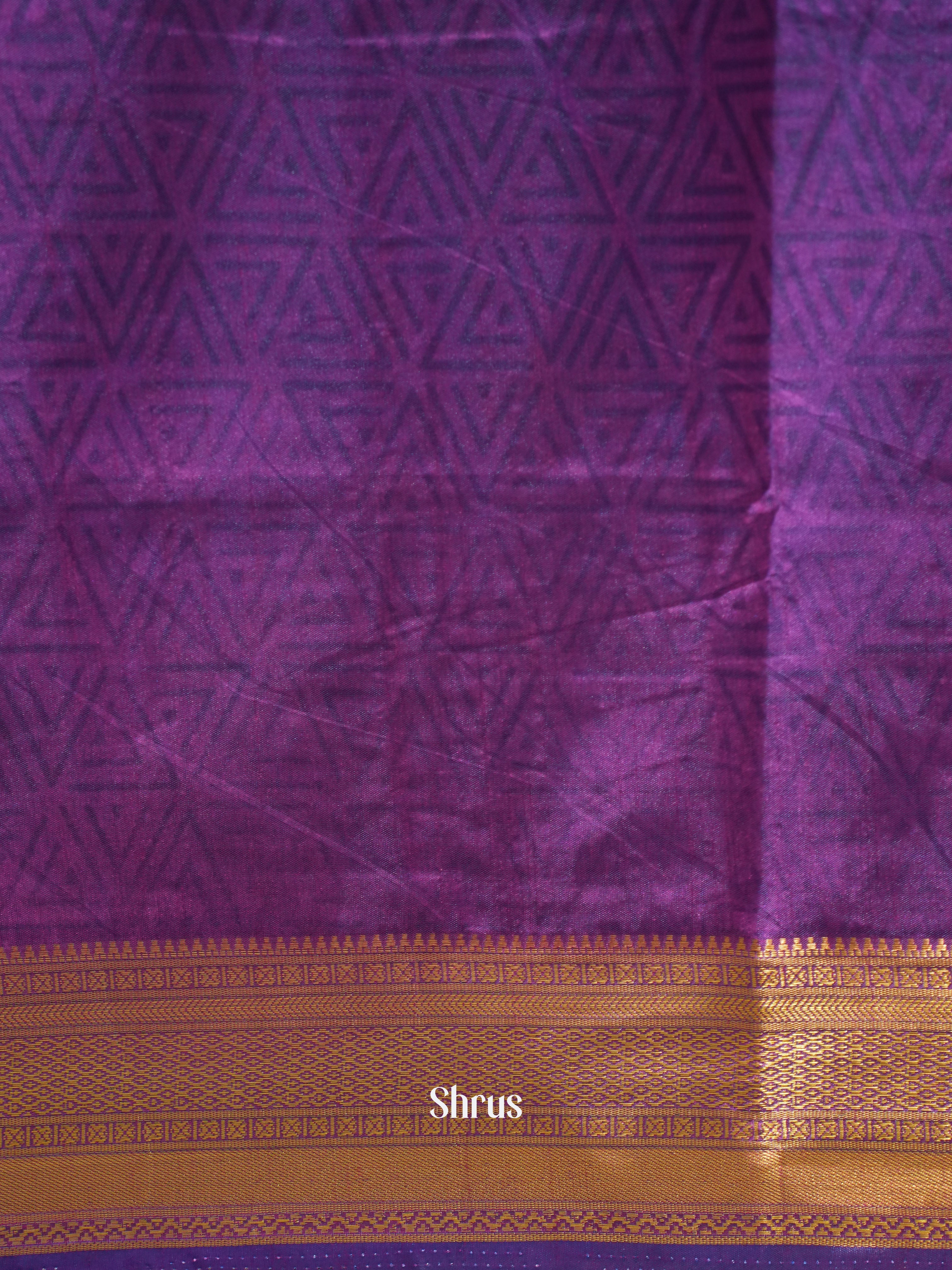 Blue & Purple - Semi Patola - Shop on ShrusEternity.com