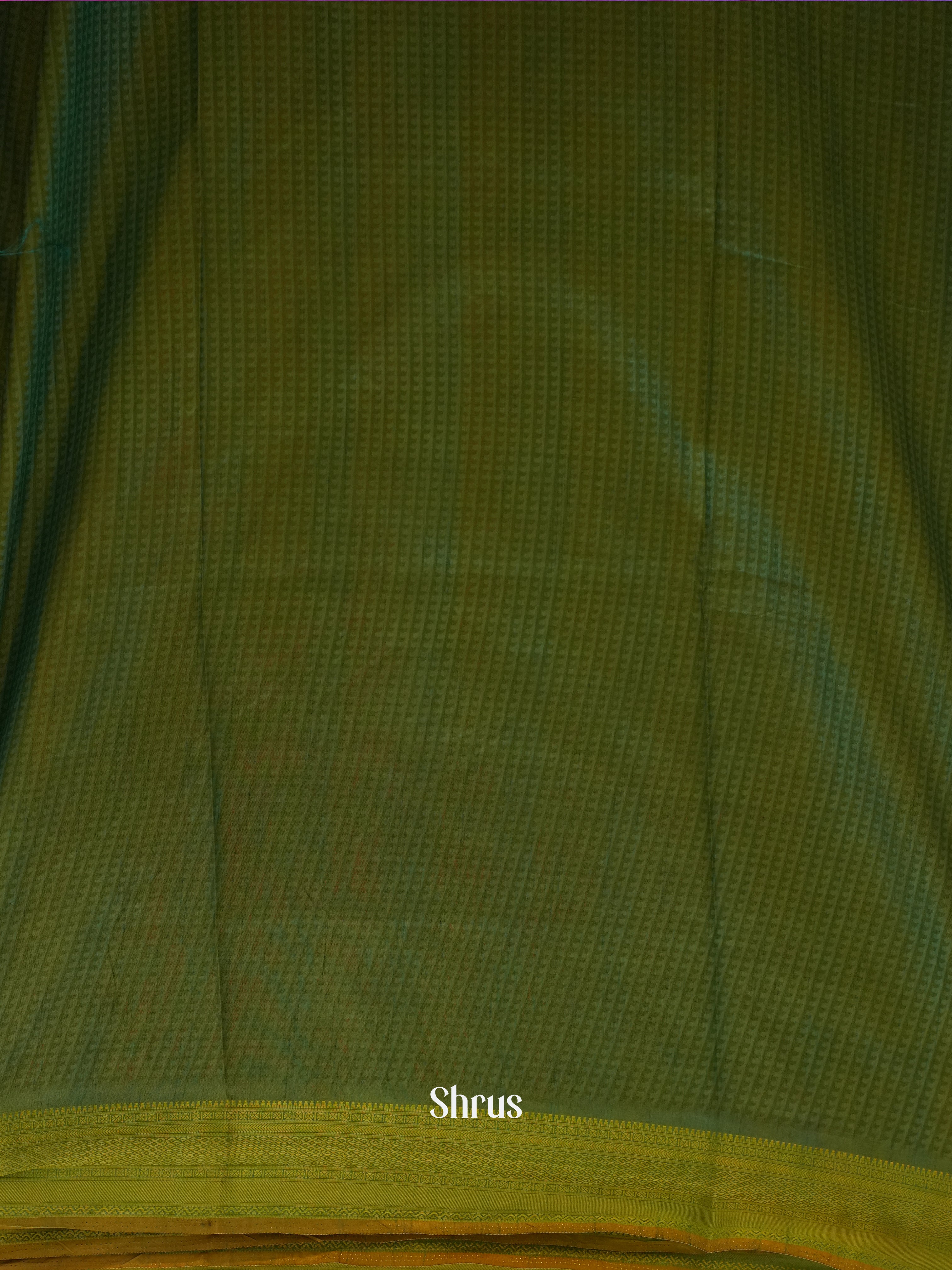 Pink & Green - Semi Patola Saree - Shop on ShrusEternity.com