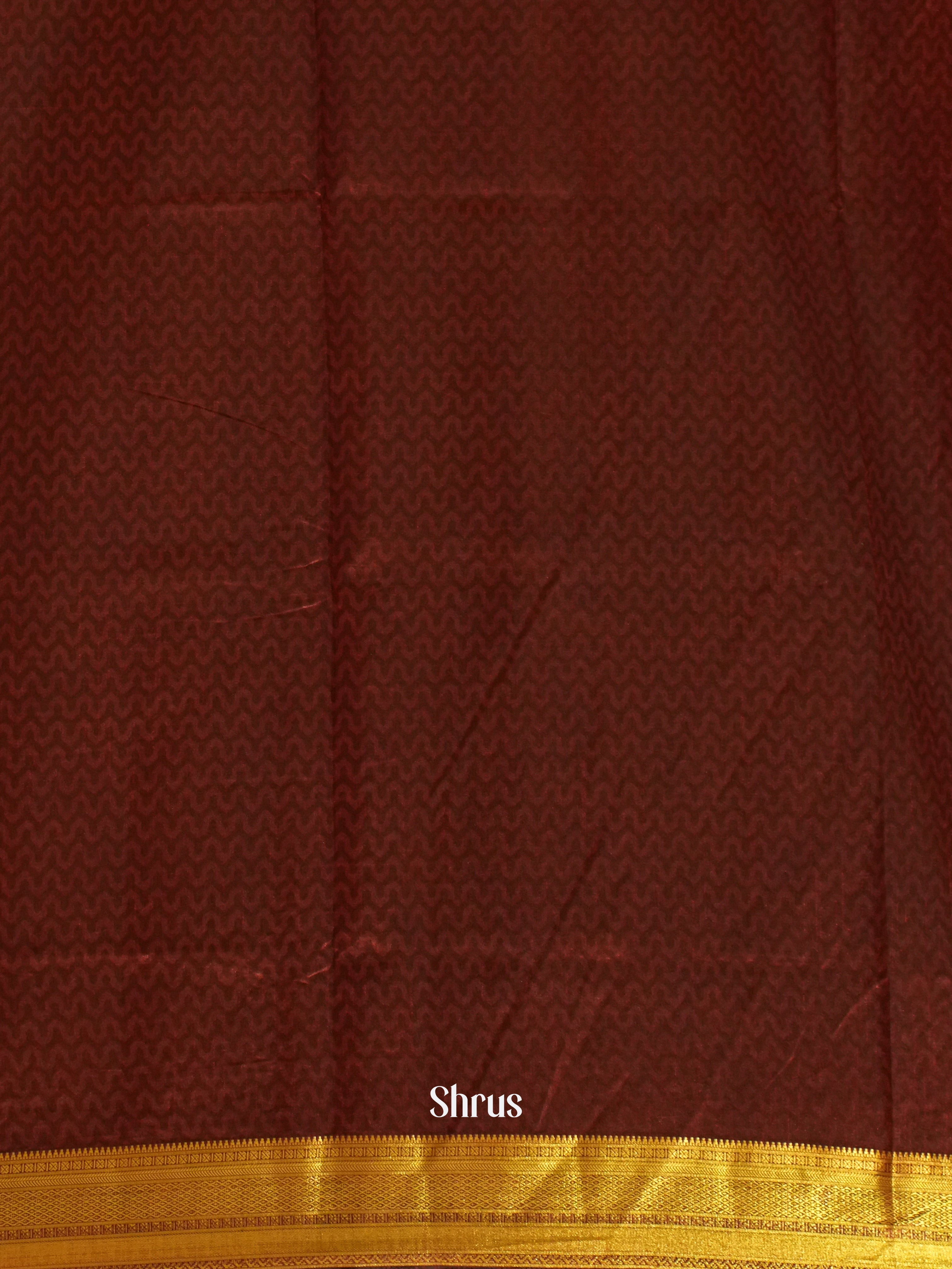 Black & Brown - Semi Patola Saree - Shop on ShrusEternity.com