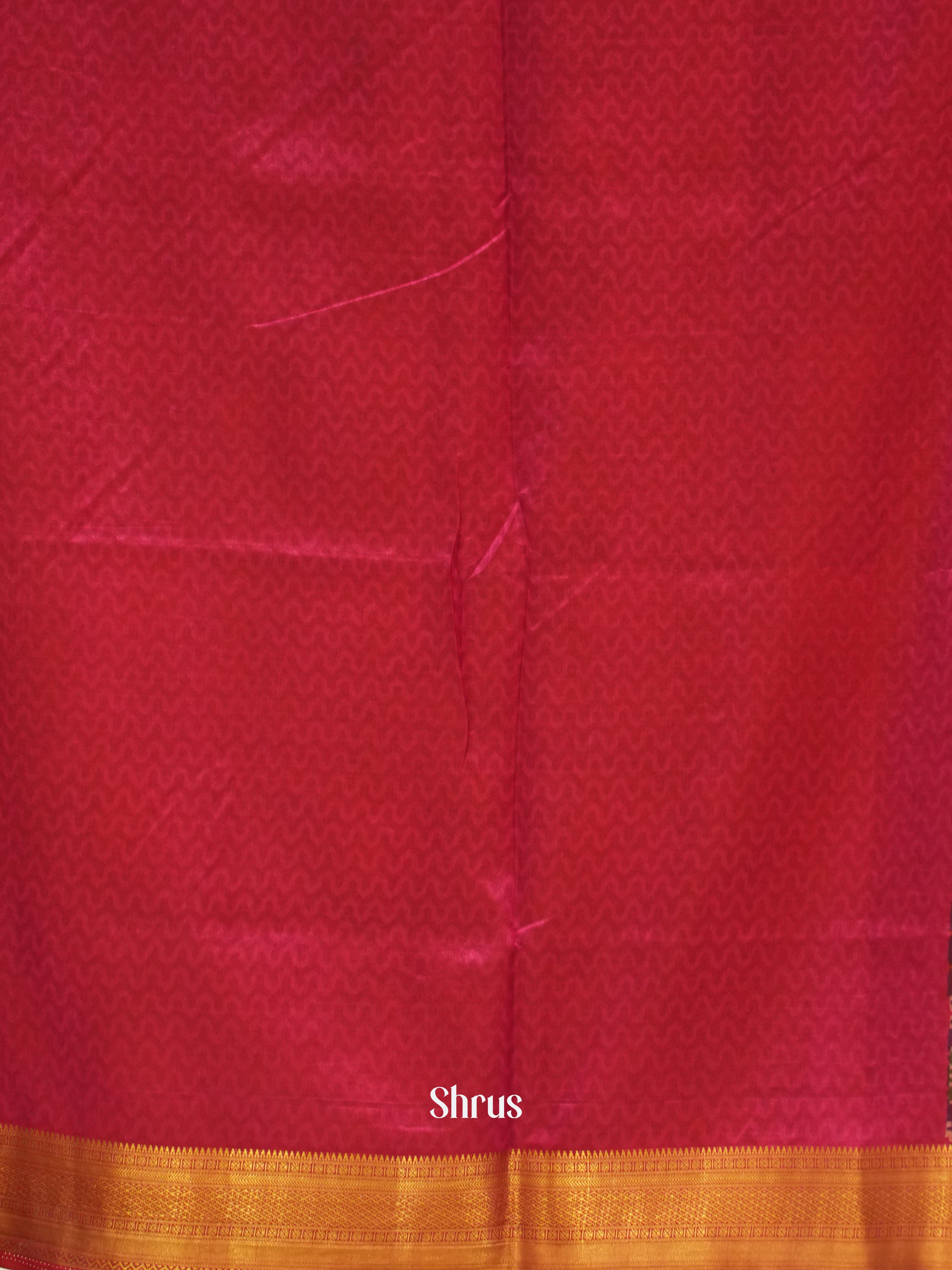 Purple & Pink - Semi Patola Saree - Shop on ShrusEternity.com