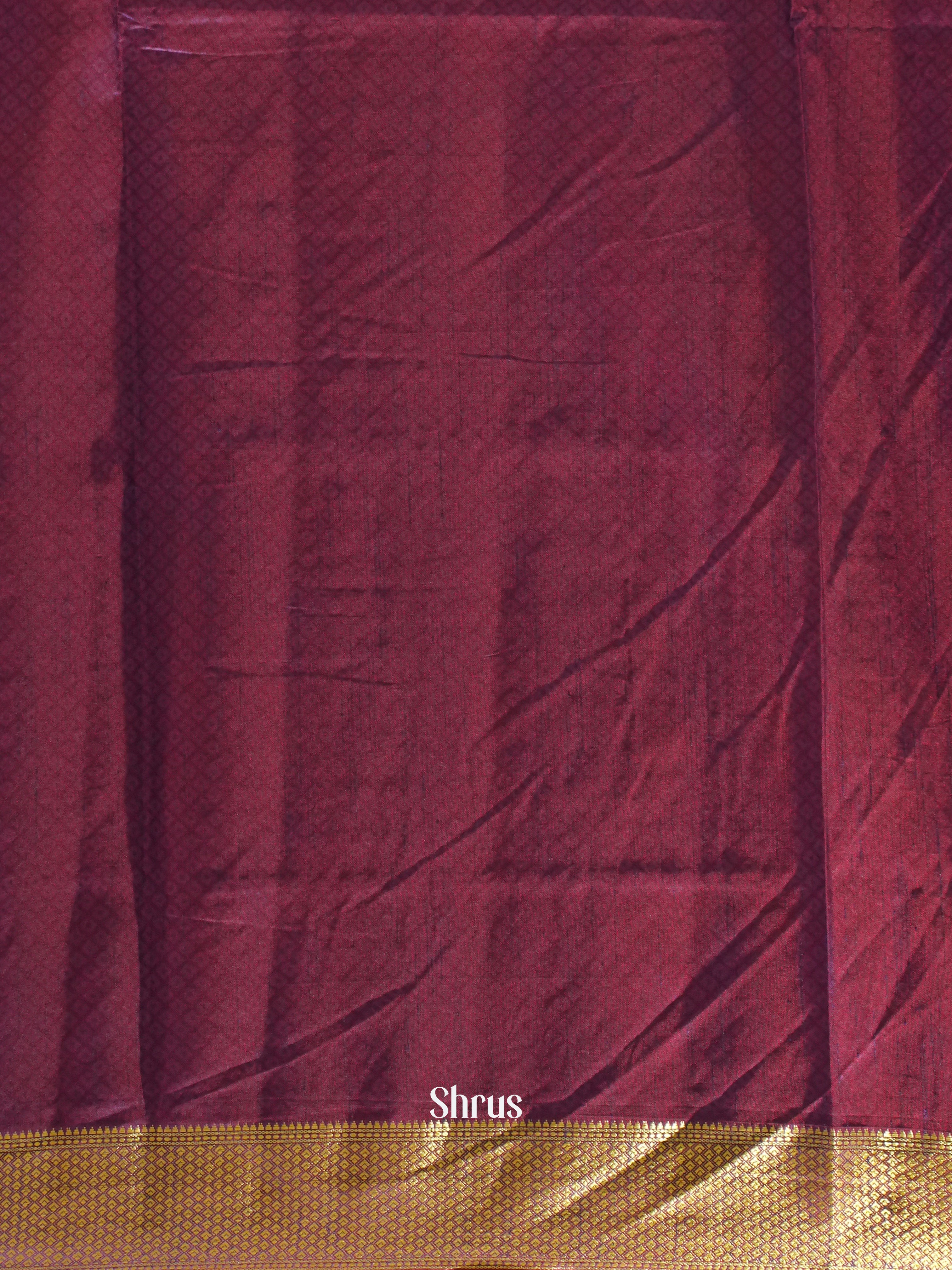 Pink & Purple - Semi Patola Saree - Shop on ShrusEternity.com